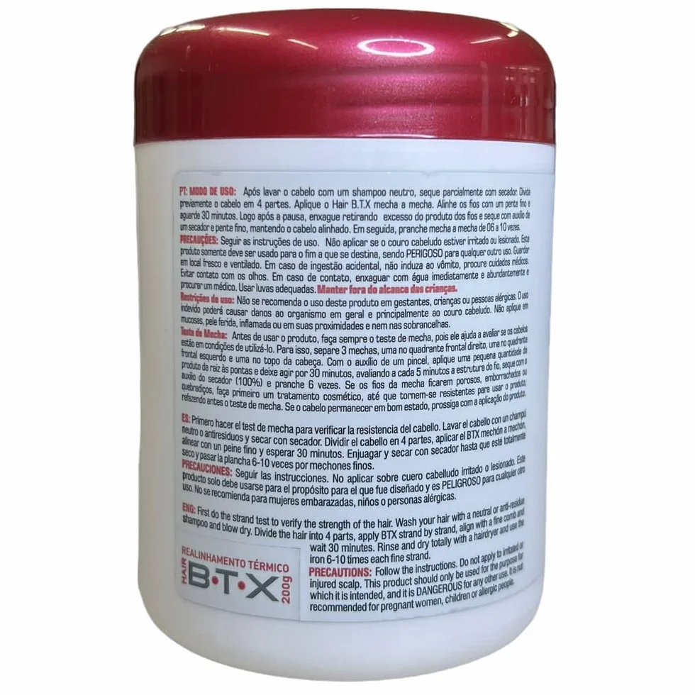 Hidran BTX Lifting Capilar Keratina Desmaya Cabello 200g