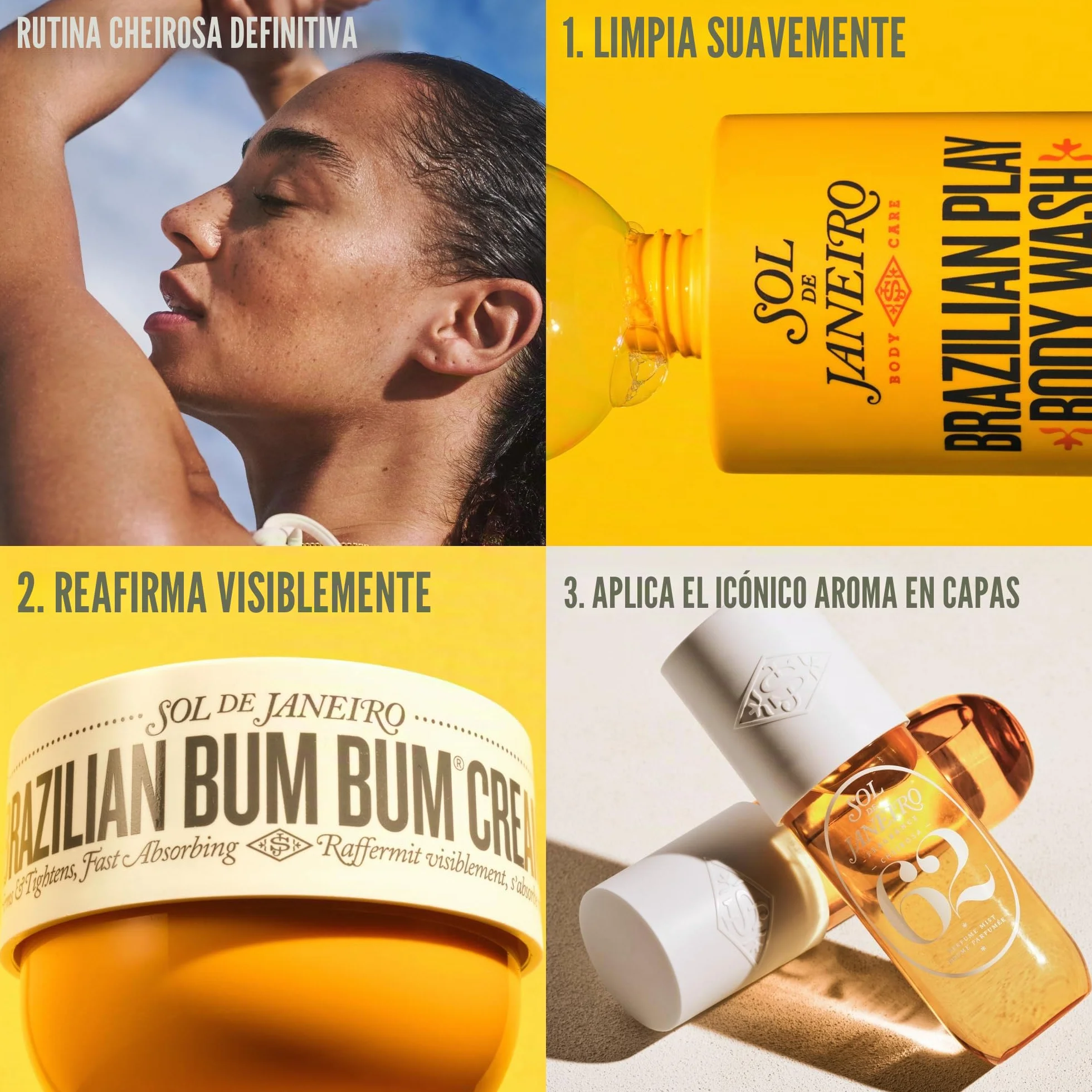 SOL DE JANEIRO - Bruma corporal de fragancia brasileña Crush 240 ml