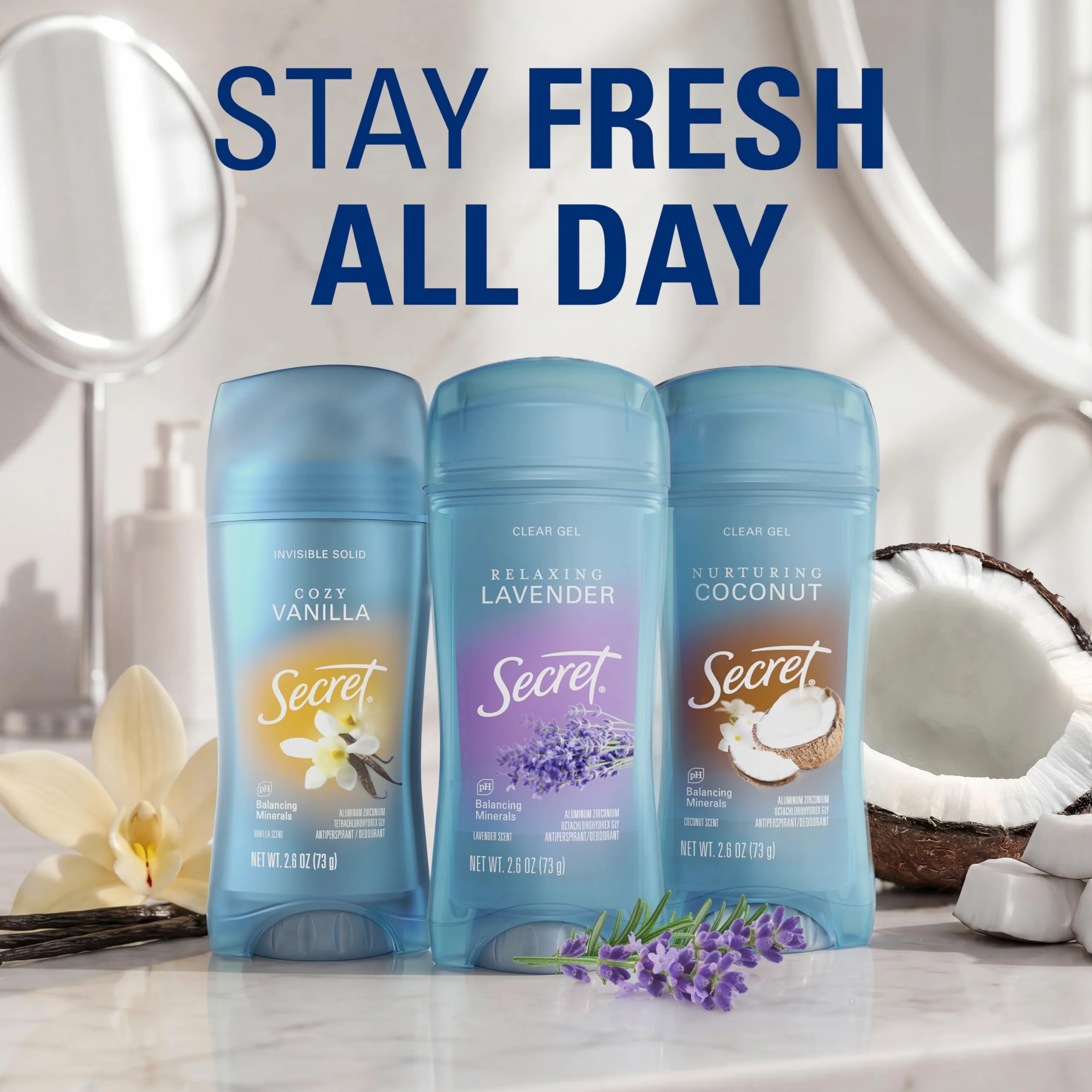Secret Scent Expressions So Very Summer Berry Clear Gel Women's Twin Antiperspirant and Deodorant, 5.2 oz