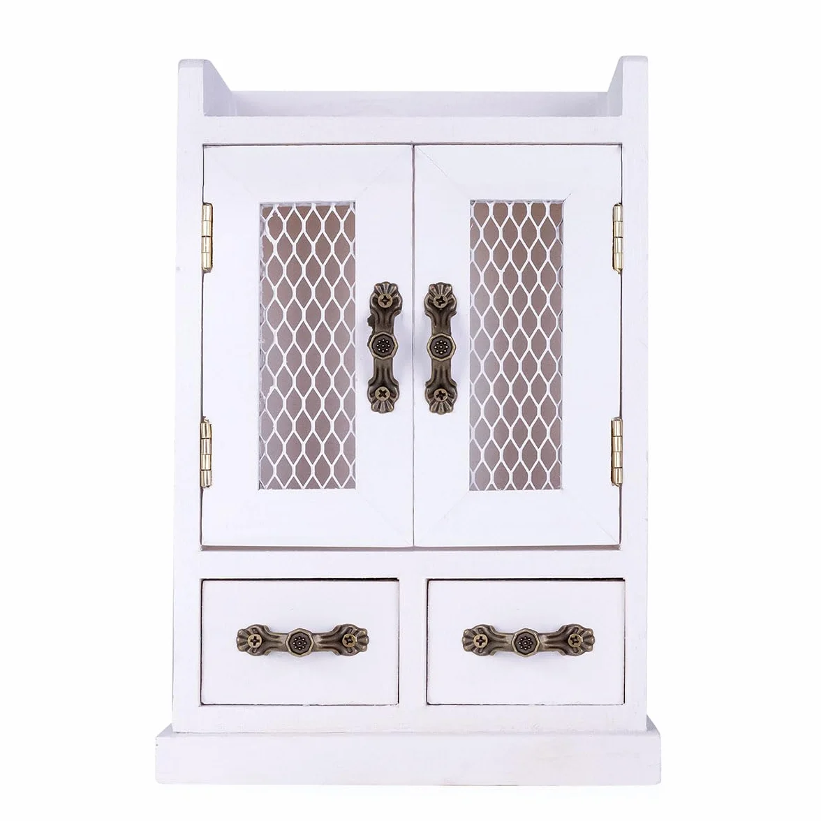 Accentra Set de regalo para mujer A Moment for you Set de belleza con baño de espuma loción corporal y sales de baño en armario de madera decorativo