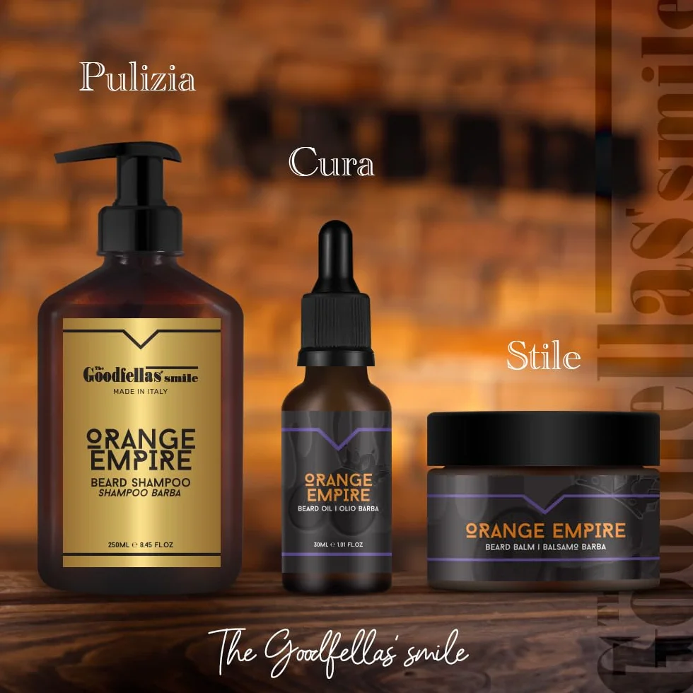 The Goodfellas' Smile Shampoo Barba Nutriente Orange Empire 250ml