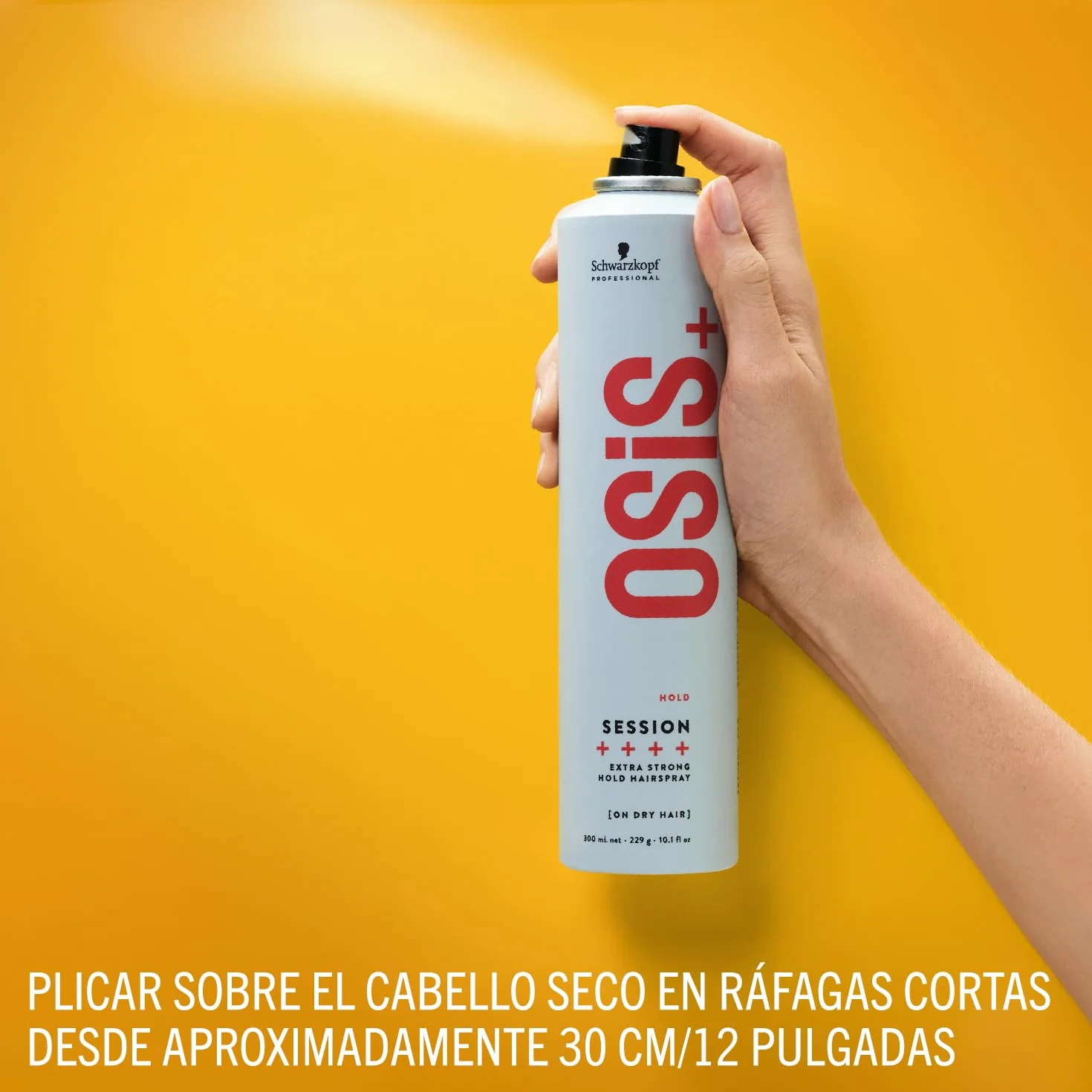 Schwarzkopf Professional OSIS Session Lacca Capelli Resistente al Viento Fijación Extra Fuerte 300 ml