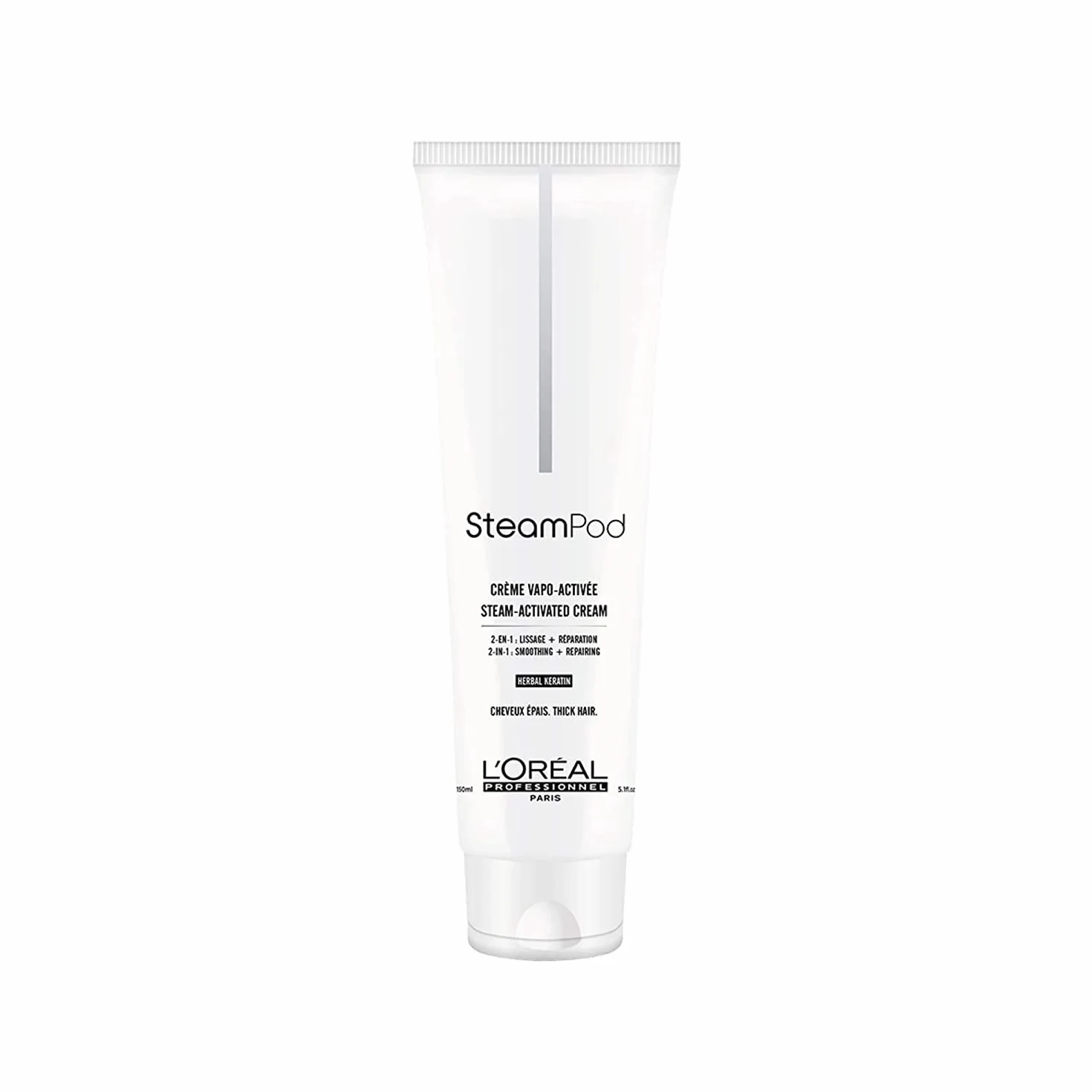 L'Oreal Professionnel Paris Steampod Crema de Alisado para Cabello Grueso 150 Mililitros
