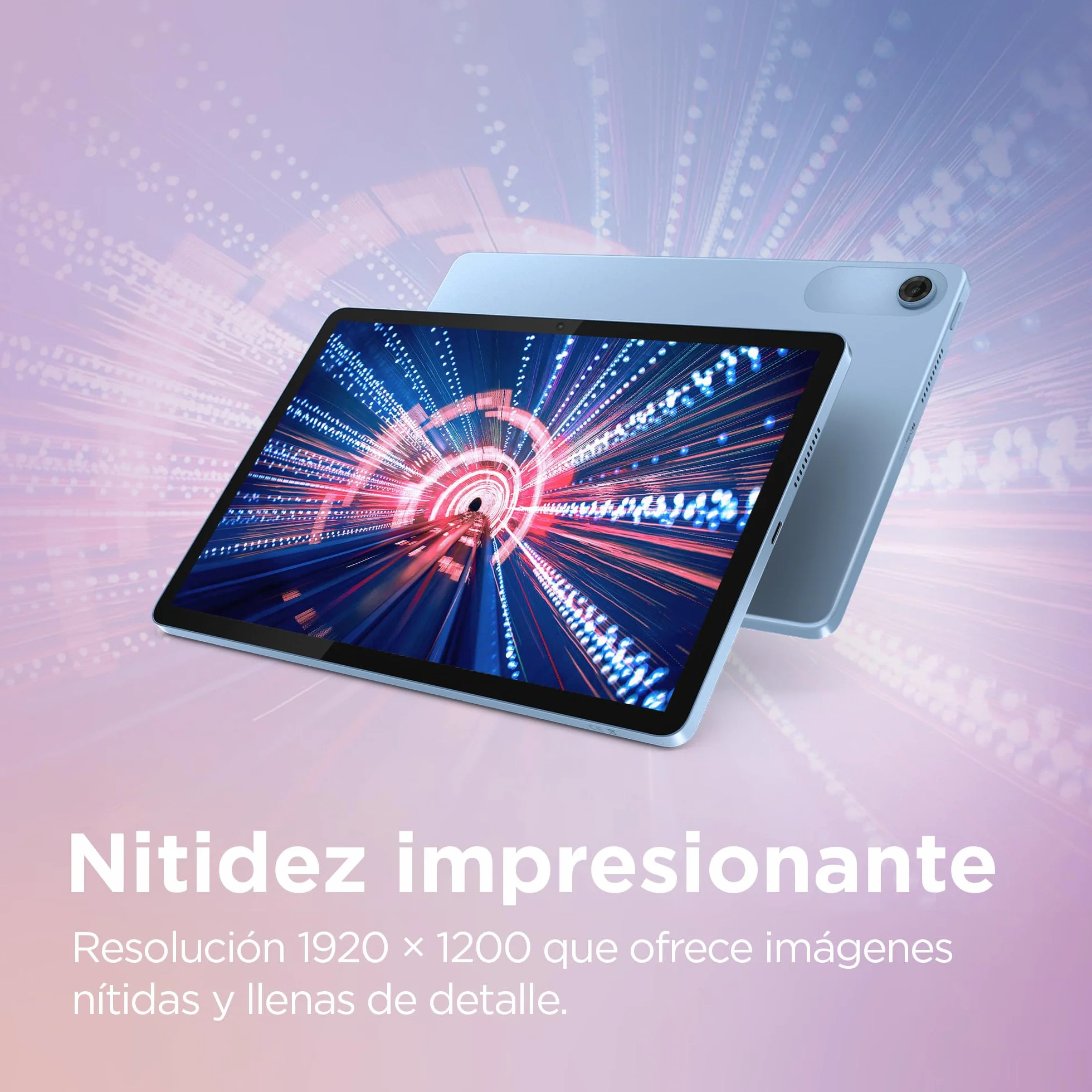 Lenovo Tab Tablet 10.1" WUXGA MediaTek Helio G85 4 GB RAM 128 GB 60 Hz Wi-Fi 5 Bluetooth 5.3 Android 14 Azul Polar