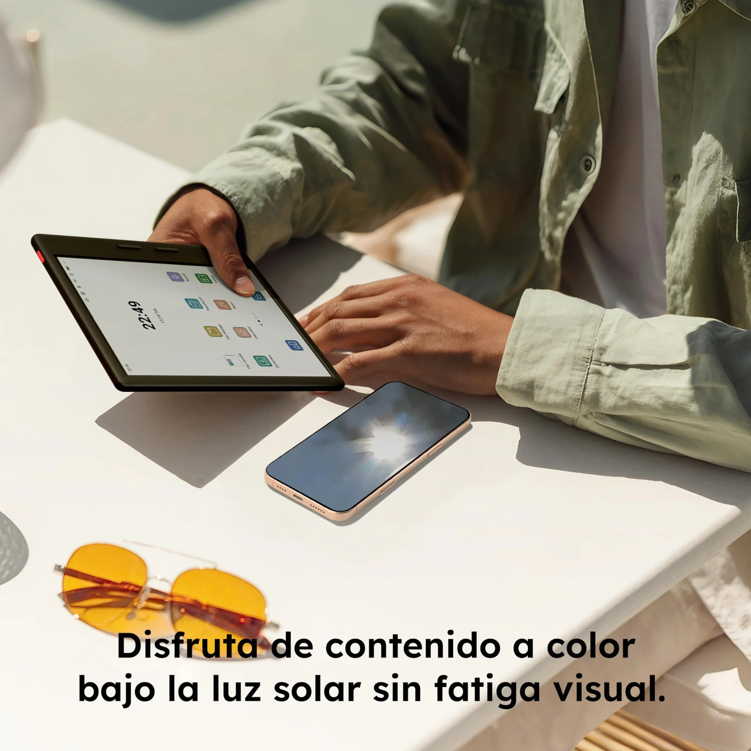 Ocean C Lector de libros electrónicos a color 64 GB 4 GB 7 pulgadas tableta de papel de tinta electrónica