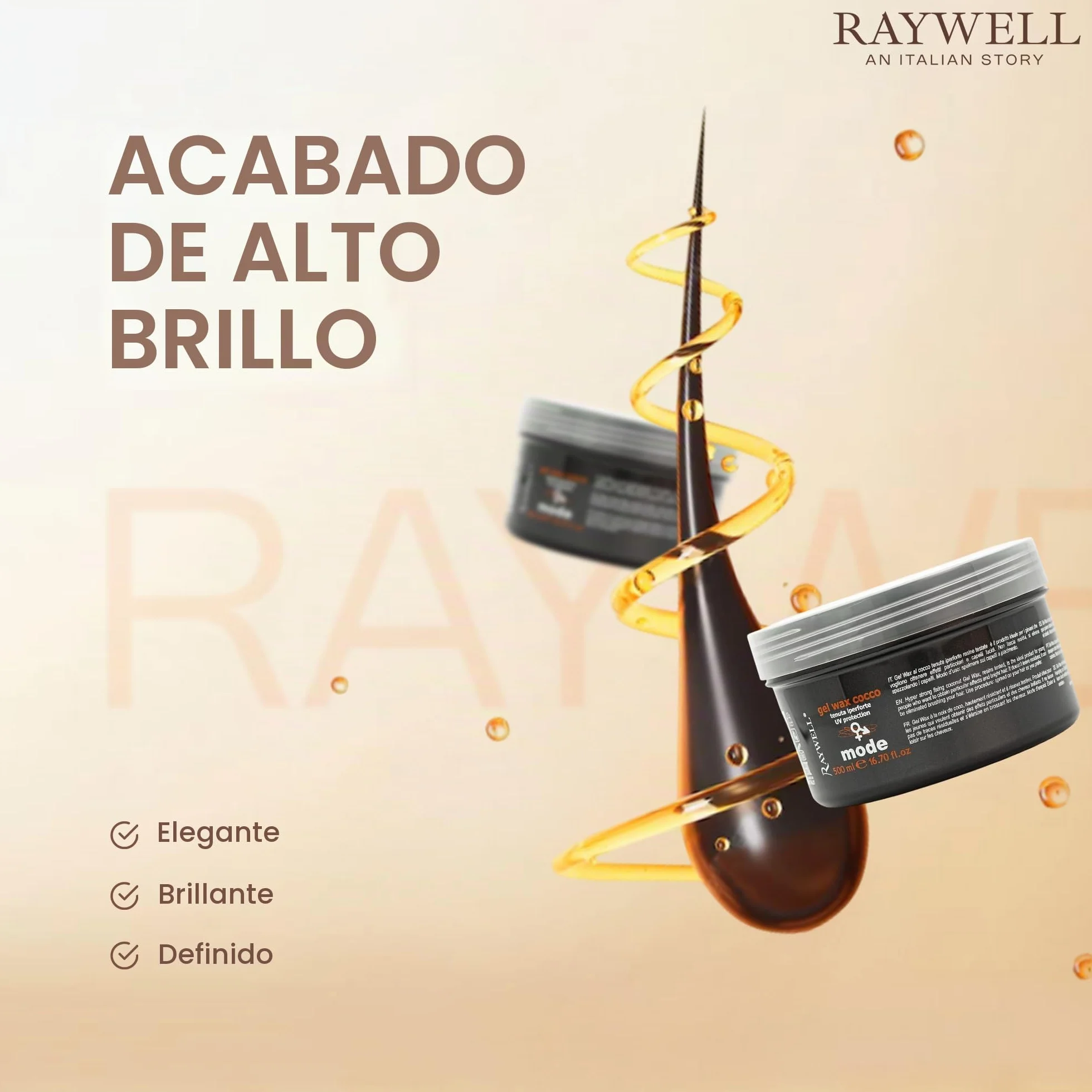 Raywell Gel Wax Cocco 500 ml