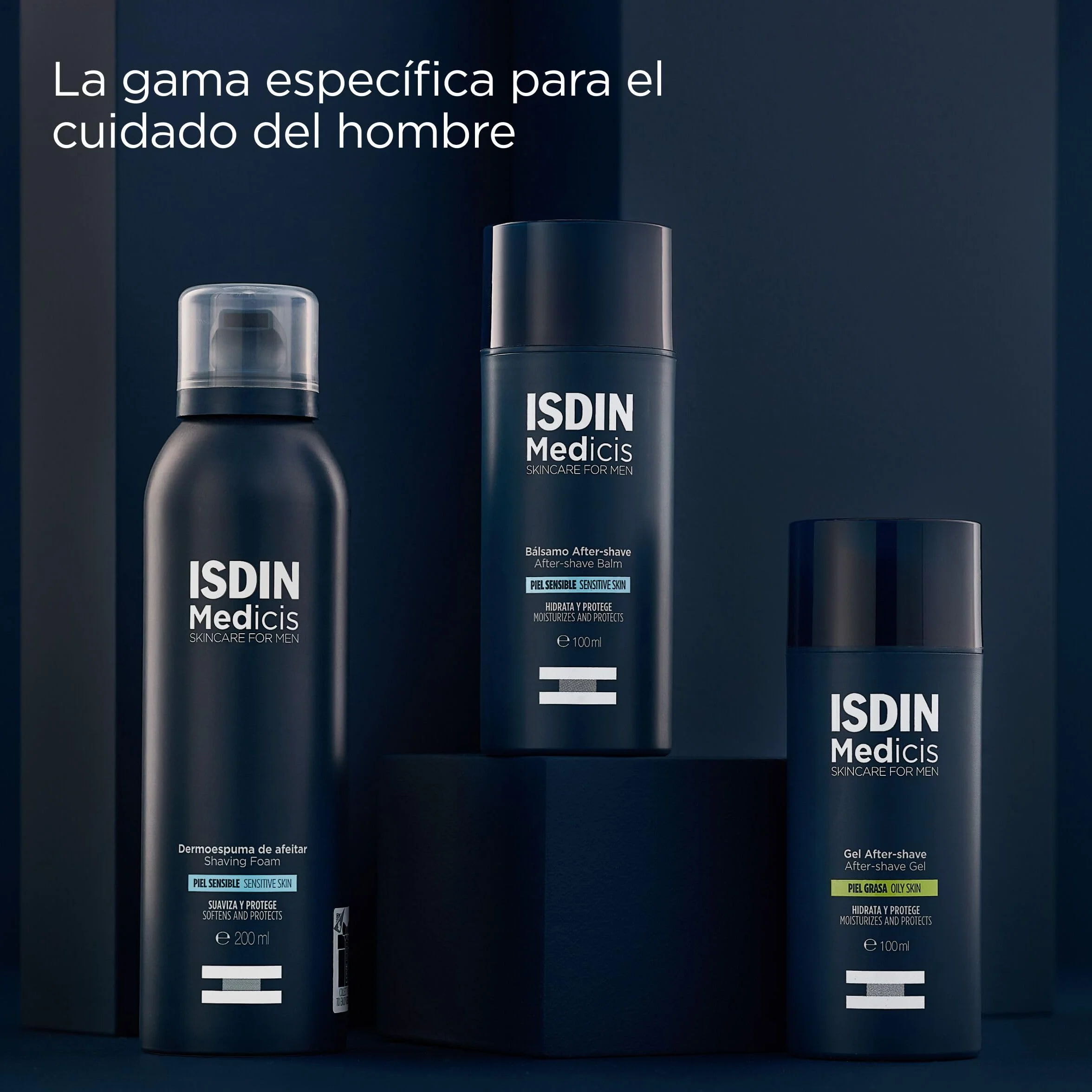 ISDIN Medicis Bálsamo Reparador After Shave Piel Sensible 100 ml