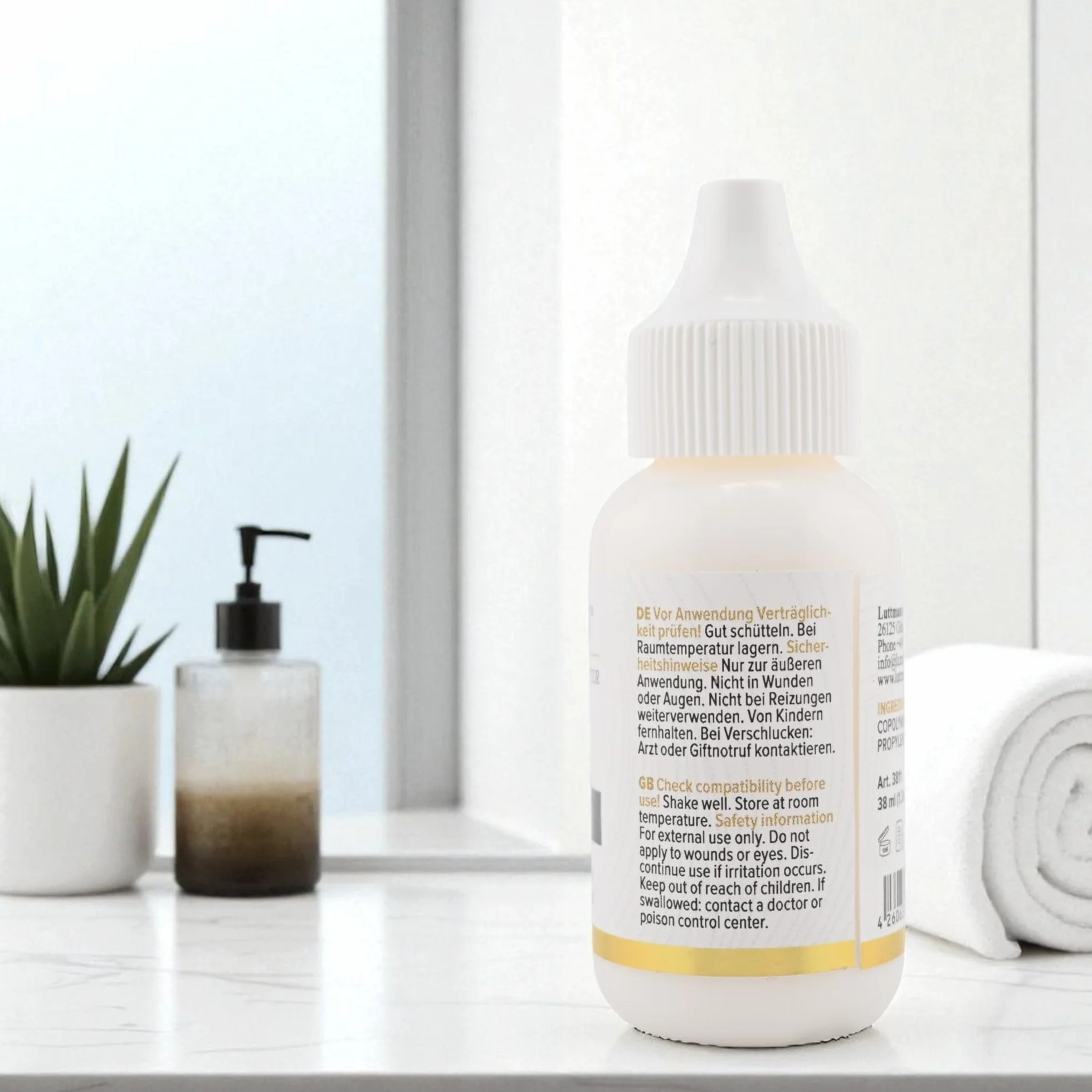 Active Bond 38 ml Pegamento Profesional para Pelucas de Encaje, Tupés y Sistemas Capilares