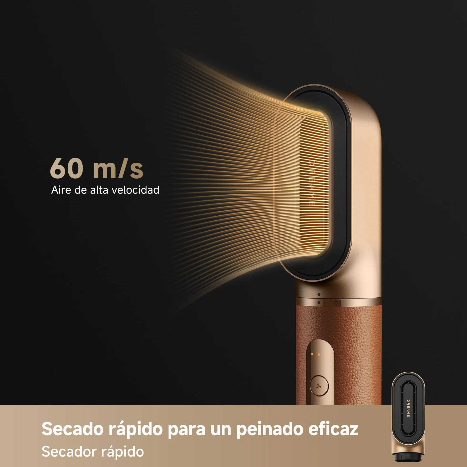 DREAME AirStyle Pro 7 en 1 Moldeador Múltiple Secado Rápido Cepillo de Alisado