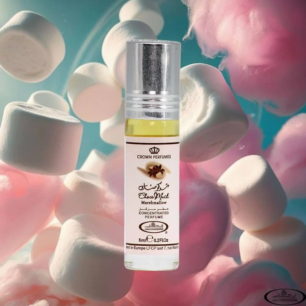 Choco Musk Marshmallow 6ml Aceite Perfumado - Perfume Fragante para Hombres y Mujeres