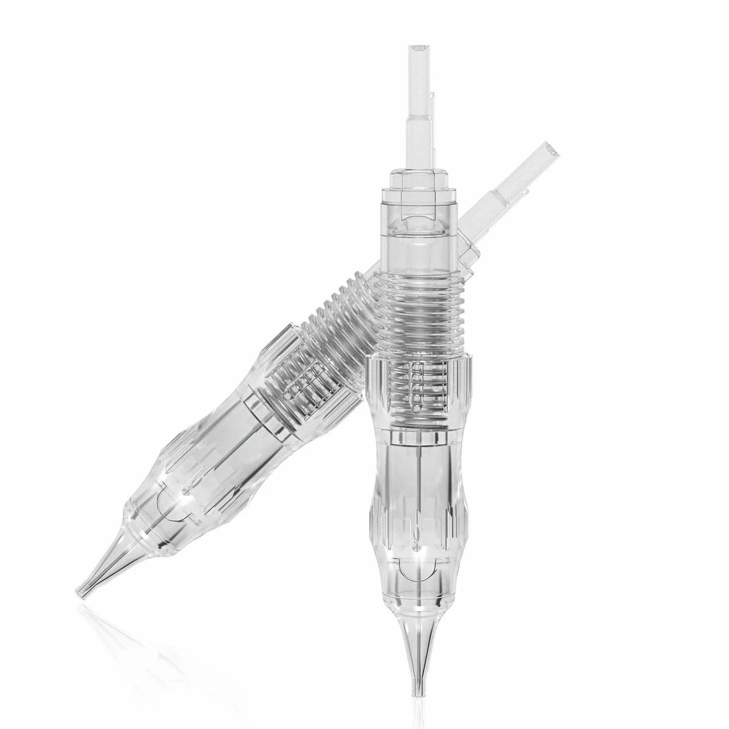 TATELF Agujas de cartucho - 10 Uds agujas de tornillo esterilizadas 3RL para máquina de maquillaje permanente delineador de ojos de cejas contorno de labios