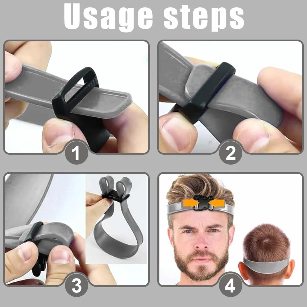 Peine de peluquería ajustable para cortar el pelo, juego de corte curvado de silicona