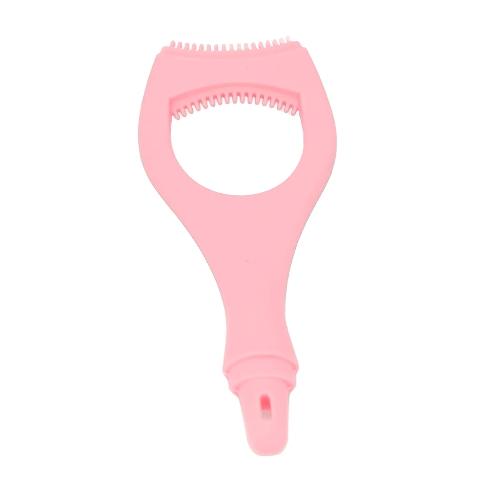 Generic Plantilla de Delineador de Ojos con Alas Reutilizable de Silicona, Herramienta de Maquillaje Suave y Flexible para Principiantes y Expertos, para Viajar Salir (PINK)