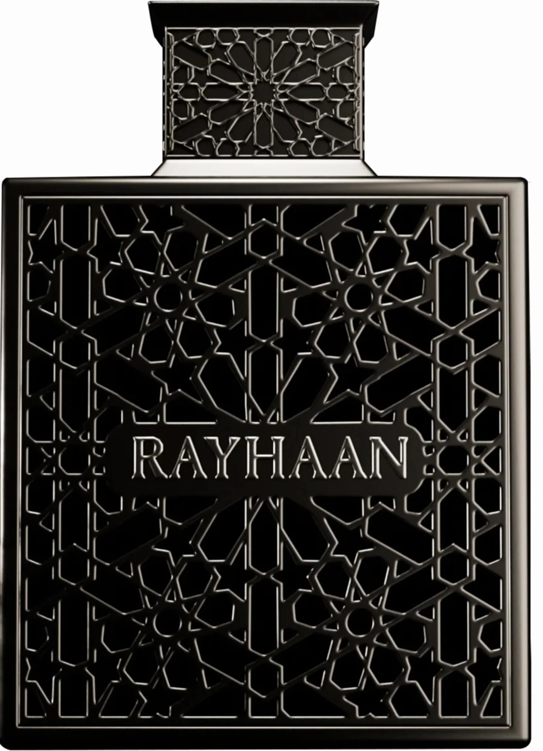Rayhaan Obsidian Woody Spicy Amber - Eau de parfum para hombre, larga duración, 100 ml
