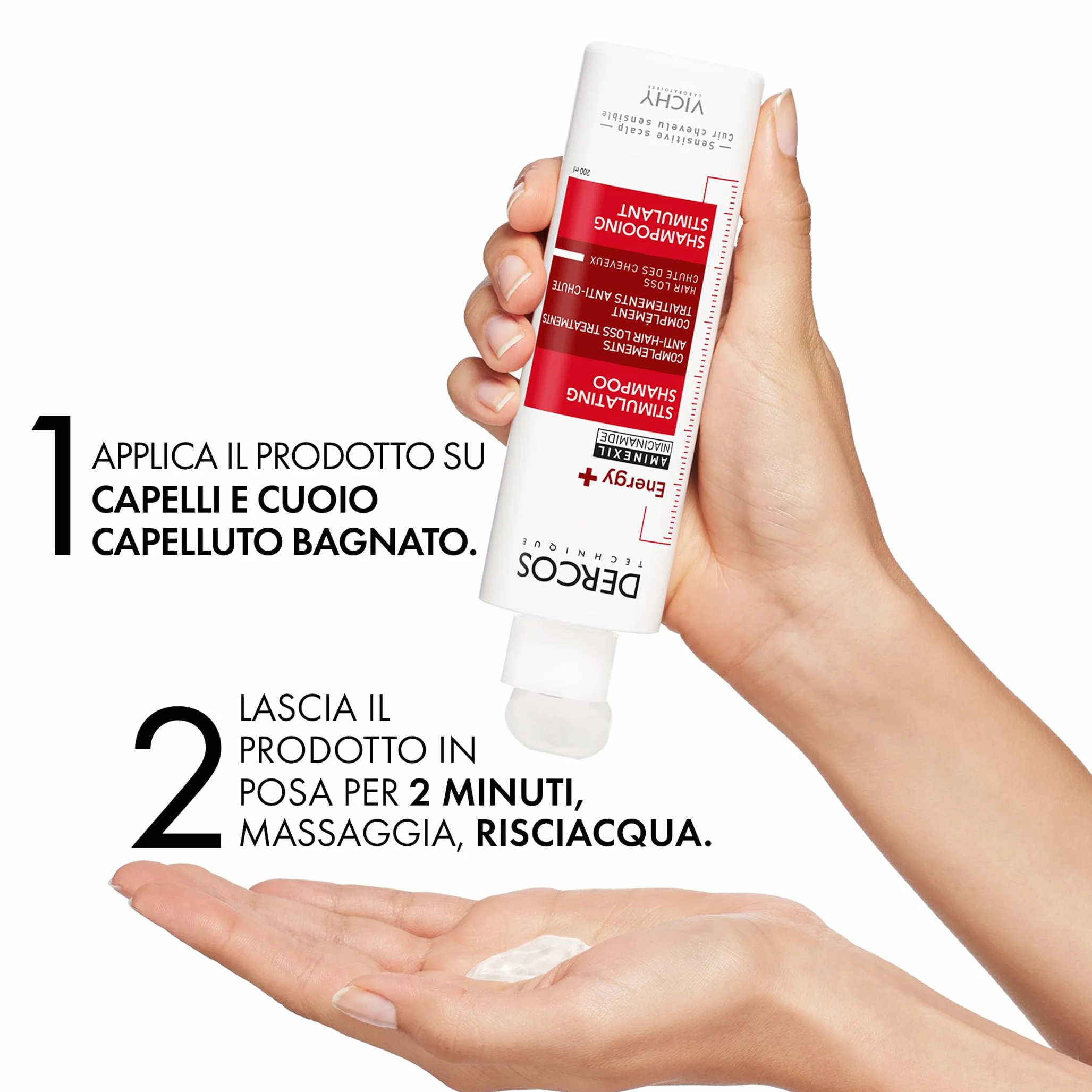 Vichy Dercos Champú Anticaída Aminexil Energy+ Para Todo Tipo de Cabello