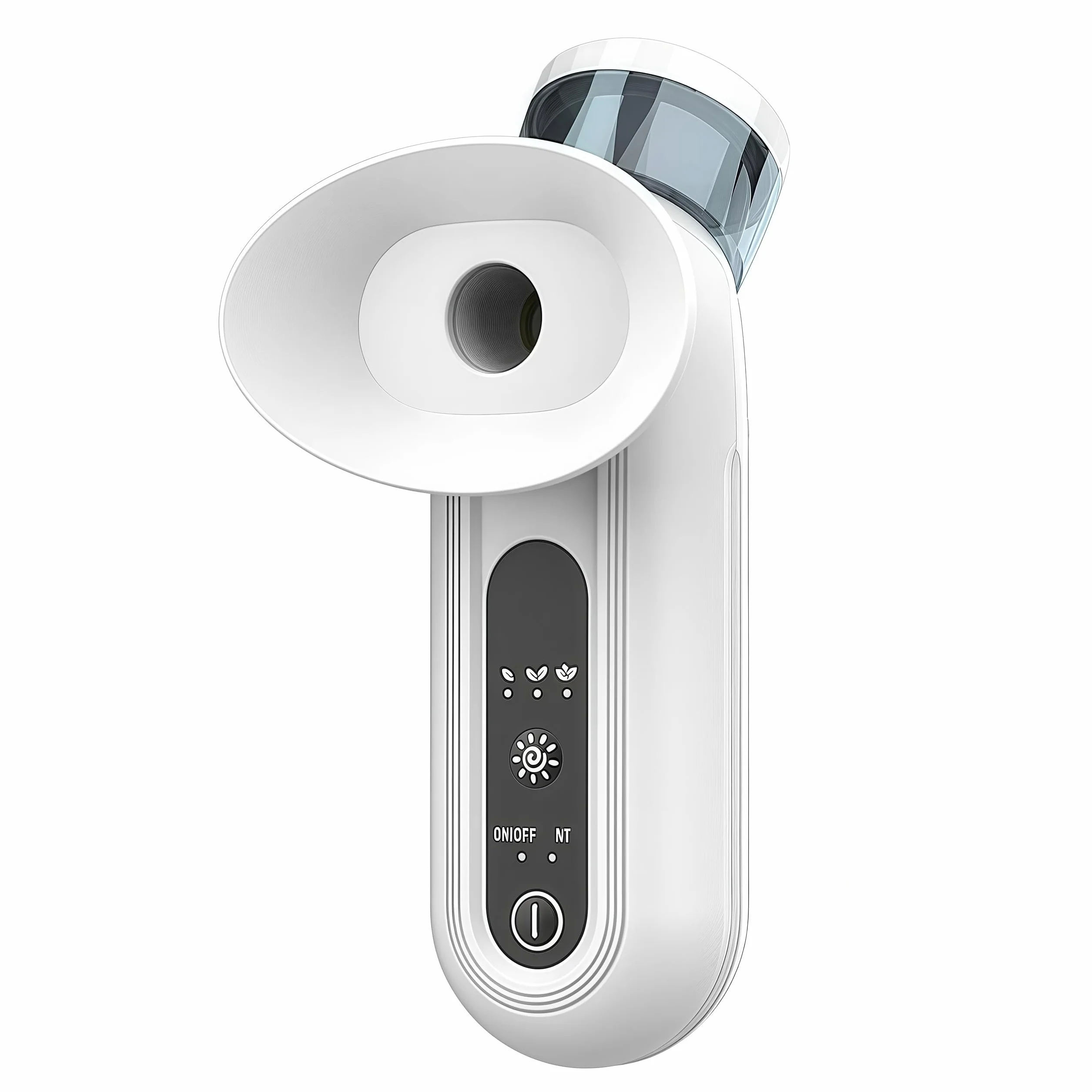 Vaporizador facial para ojos secos, terapia de vapor, niebla caliente recargable