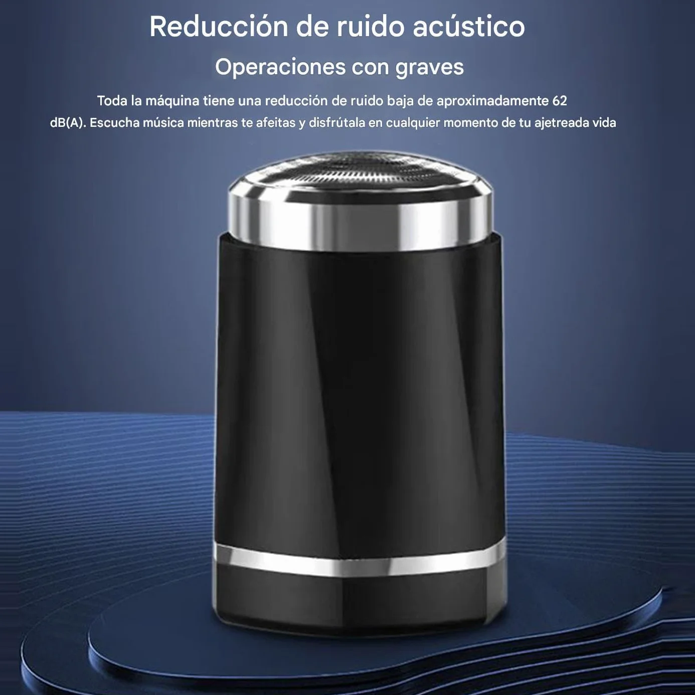Máquinas De Afeitar Mini Para Hombres - Rasuradora Facial Portátil,Peine Eléctrico Recargable para Viaje Barba Vello Nasal Corporal