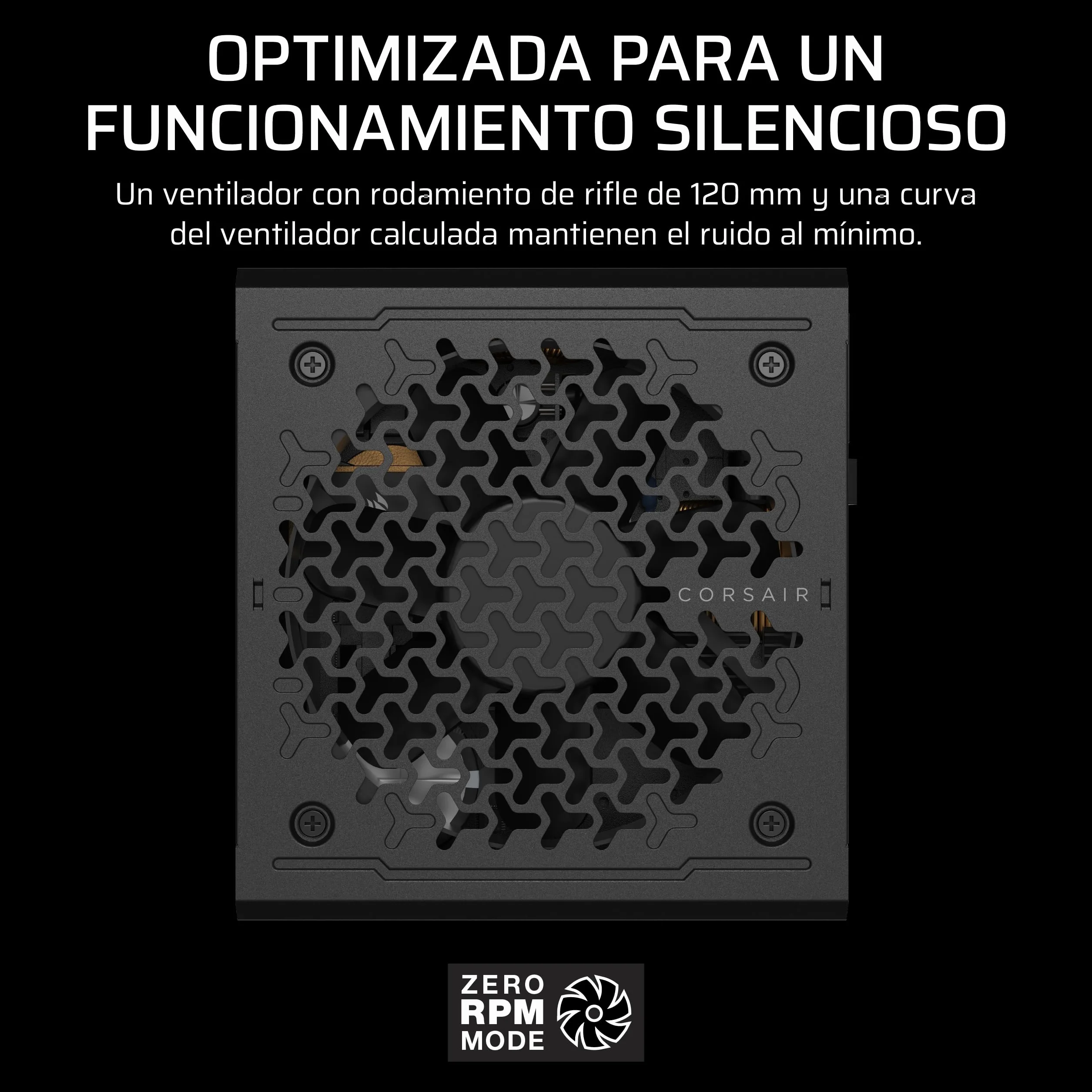 CORSAIR RM650e (2025) Fuente de alimentación ATX Modular 650W Cybenetics Gold PCIe 5.1 ATX 3.1 Negro
