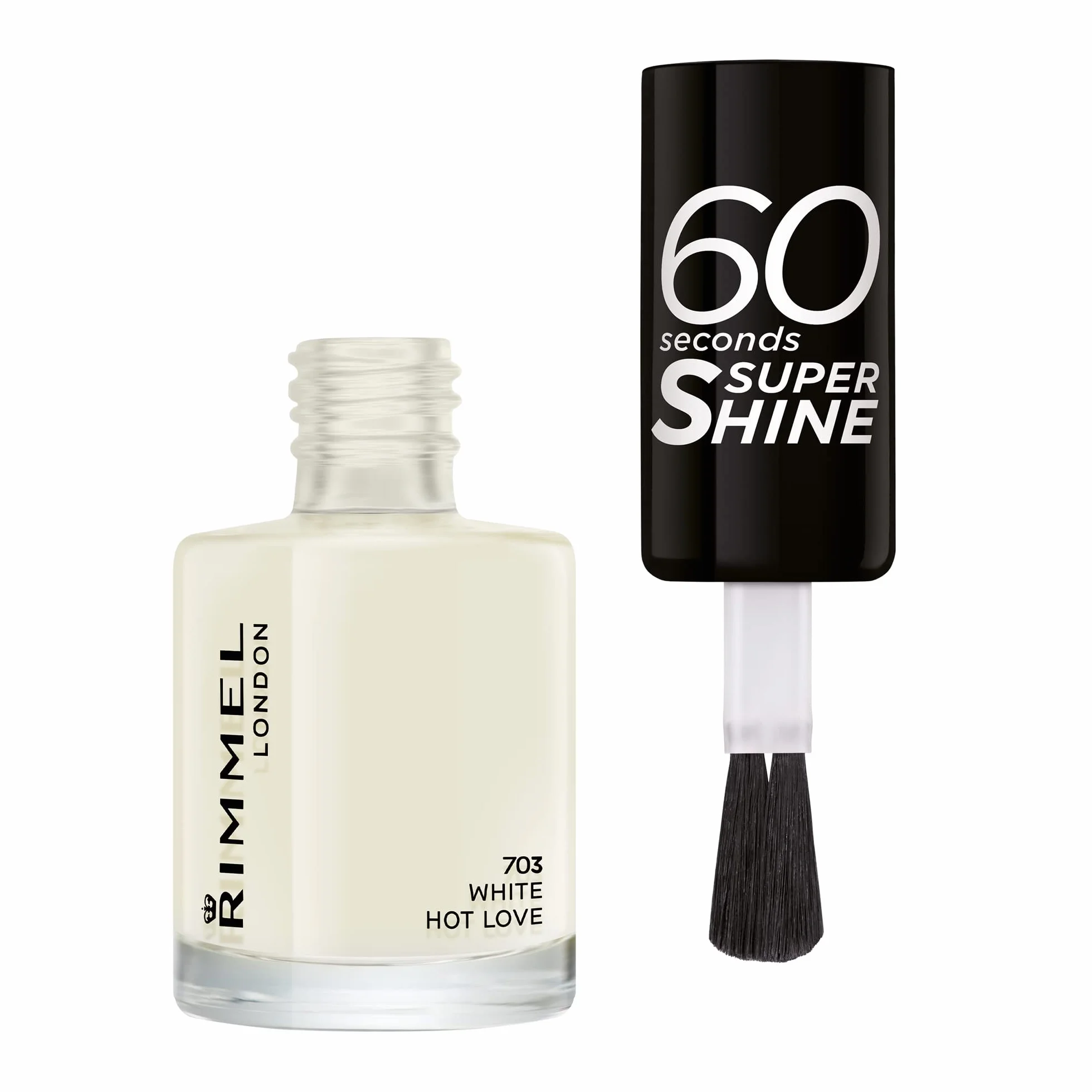 RIMMEL LONDON 60 SECONDS ESMALTE DE UÑAS TONO 703 WHITE HOT LOVE 8ml