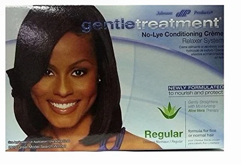 Gentle Treatment No Lye Conditioning Creme Relaxer Regular Crema Suavizante Relajante