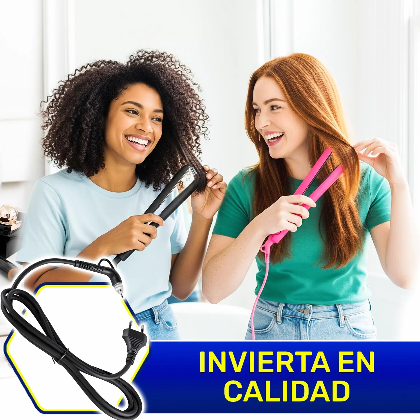 Cable Plancha Pelo Rowenta Express Style SF1810C0 SF1810F0 SF1815F0 SF1920F0