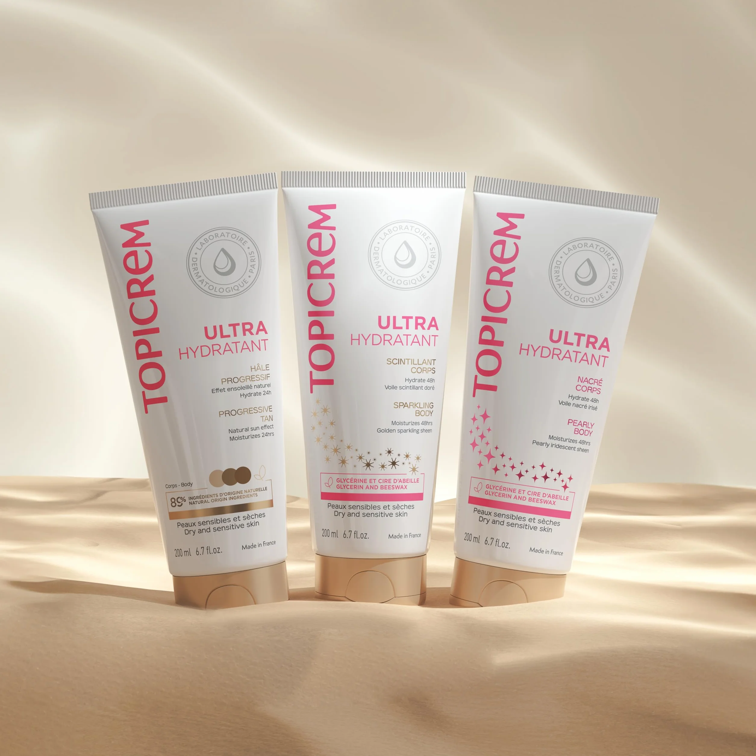 TOPICREM Ultra Hidratante 200ml Tan progresivo