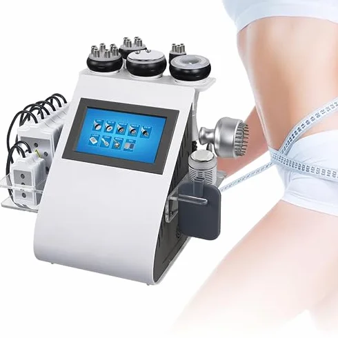 Máquina profesional de cavitación 9 en 1, radiofrecuencia para cuidado facial y corporal