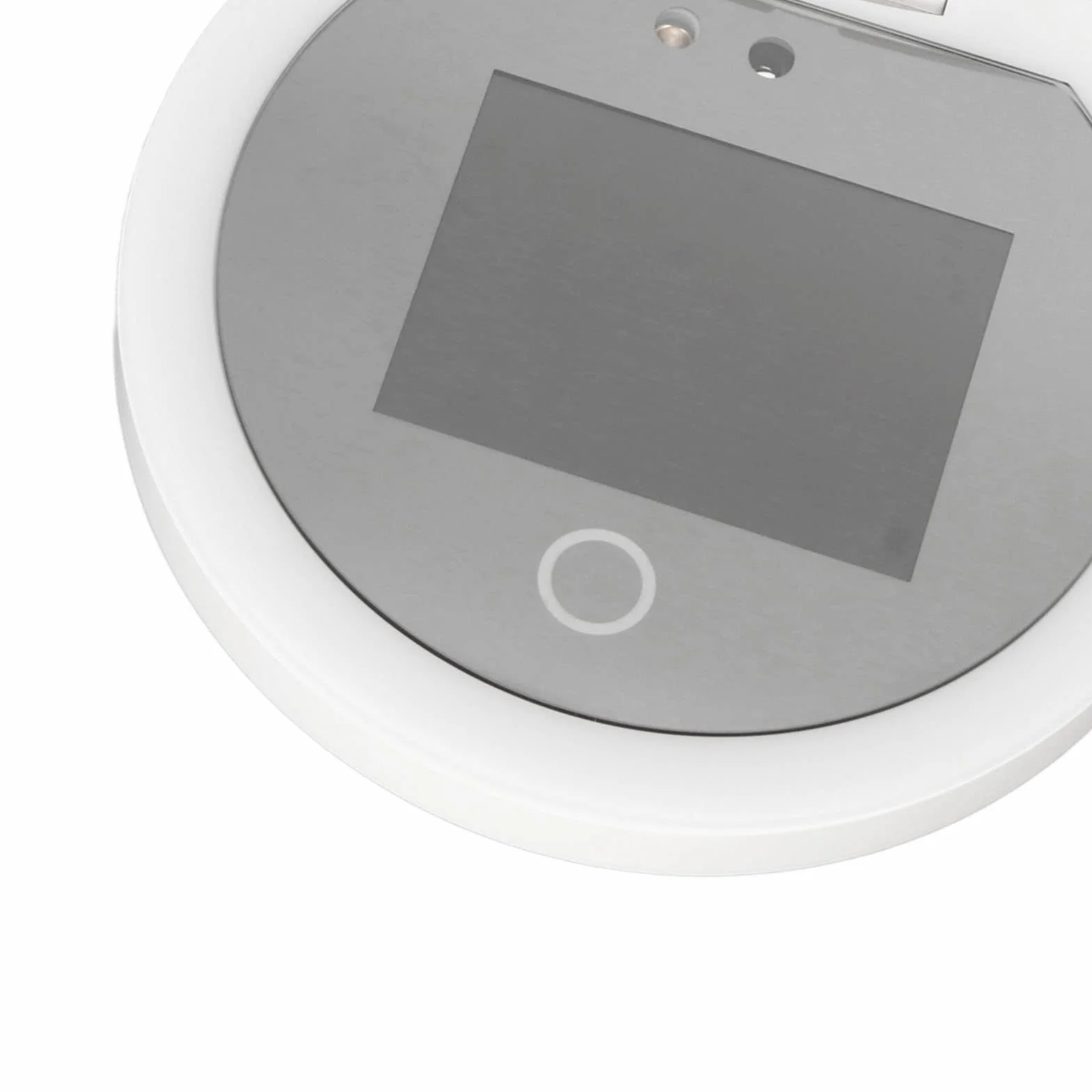 Espejo de Maquillaje LED Viaje con Cámara UV, Aumento 2X, Controles Táctiles y Brillo Ajustable