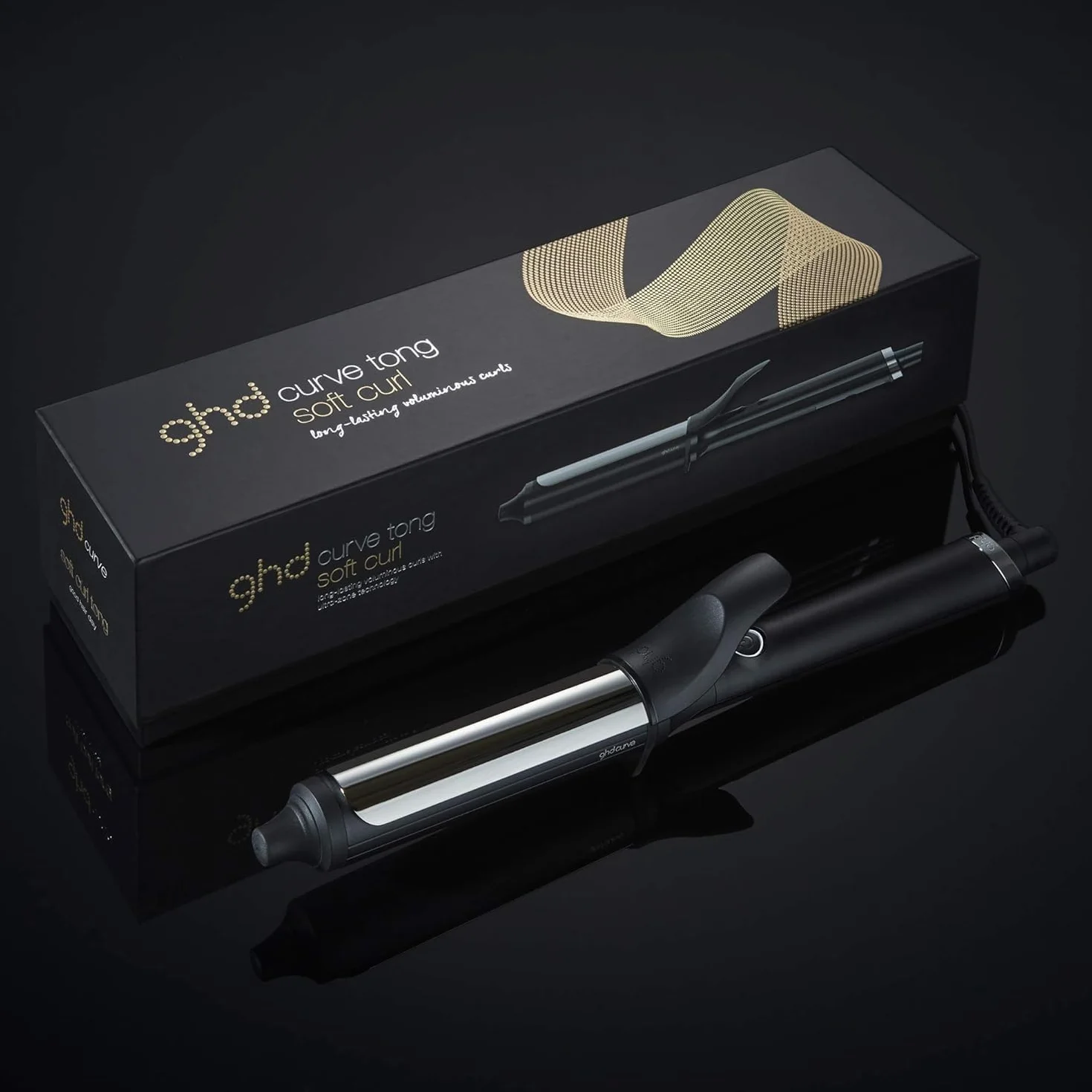 ghd curve soft curl - Tenacilla profesional con barril de 32mm, ultra-zone