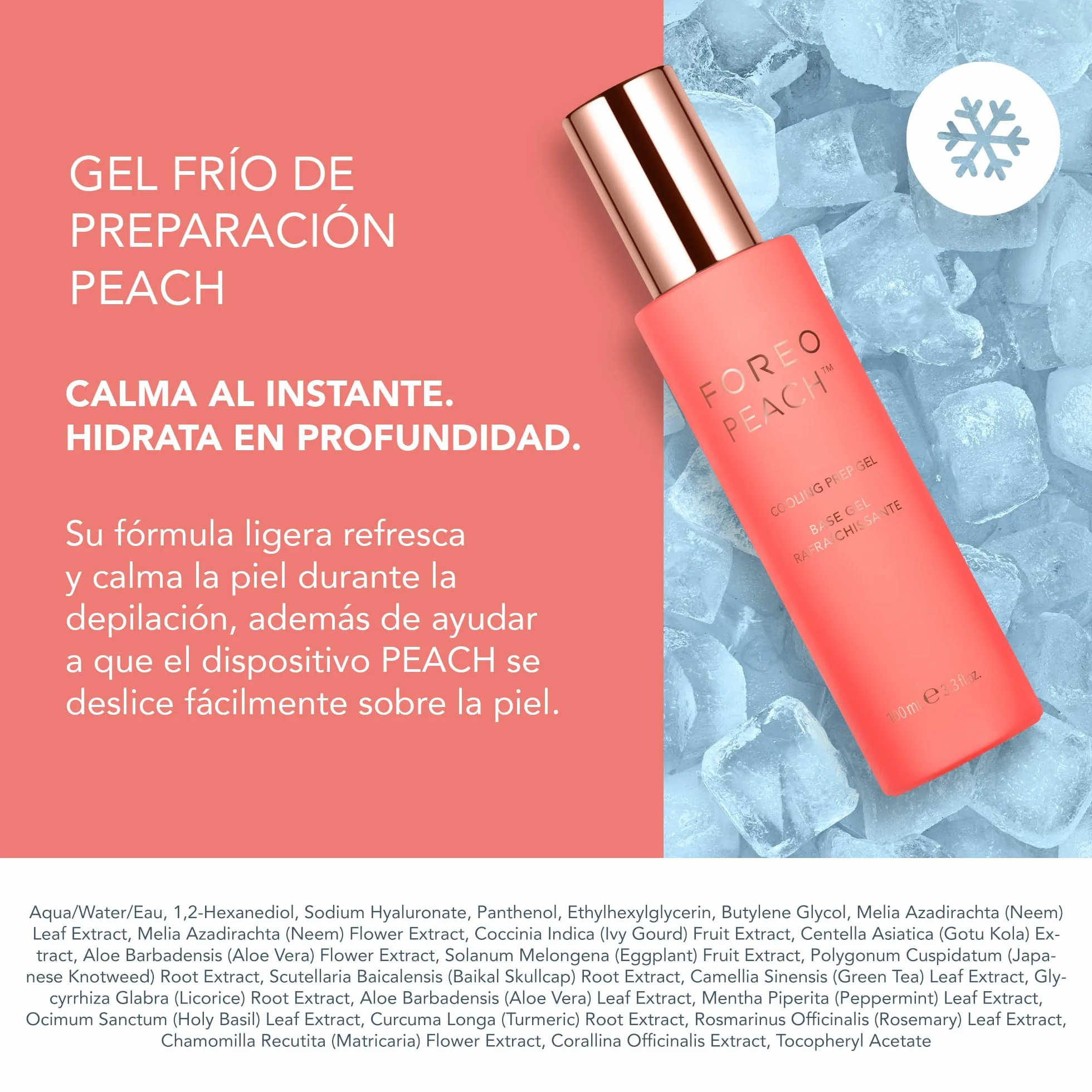 FOREO PEACH 2 Depiladora láser IPL Depilación duradera luz pulsada cuerpo rostro enfriamiento piel escudo silicona