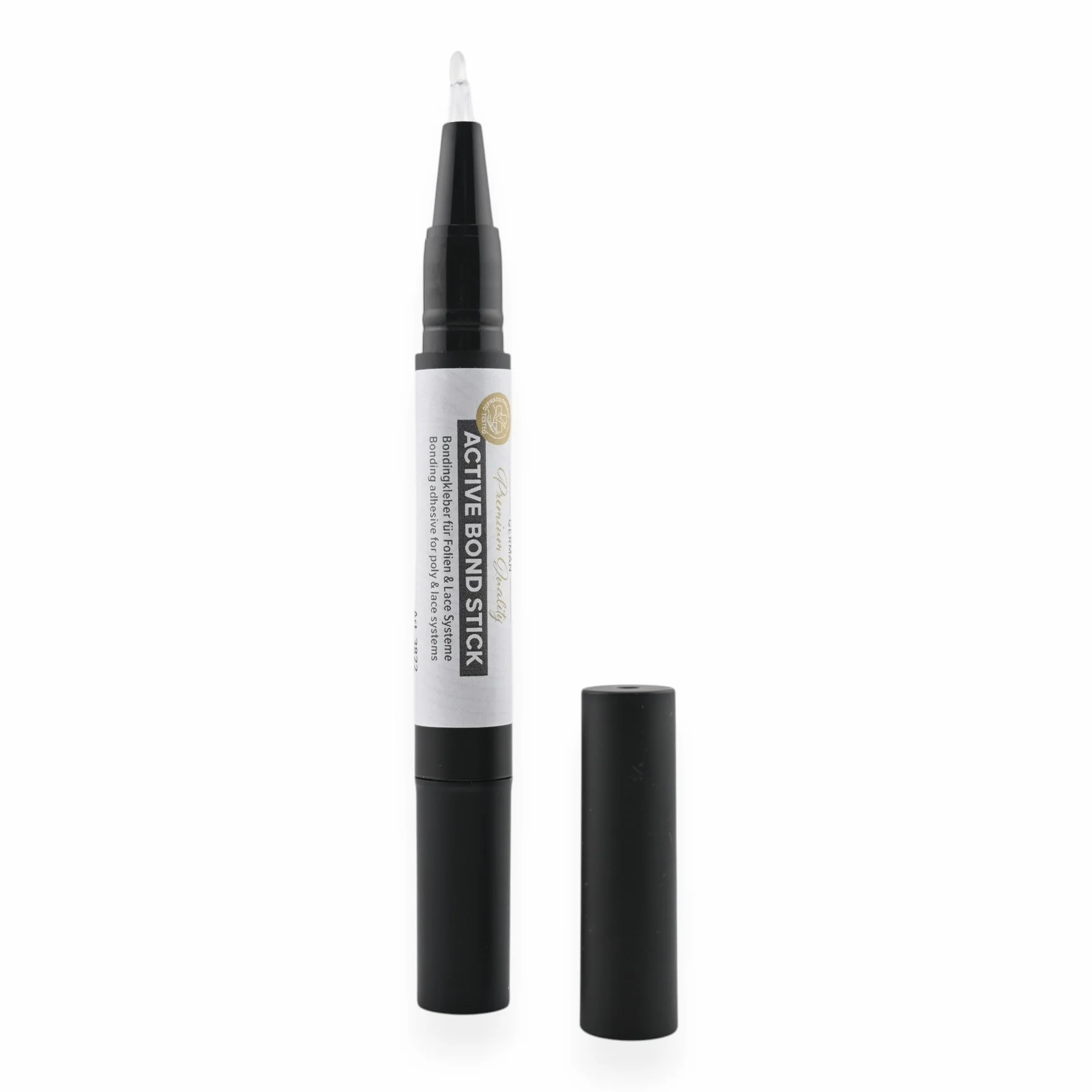 Active Bond Stick - Pegamento para cabello en palo giratorio con pincel de precisión