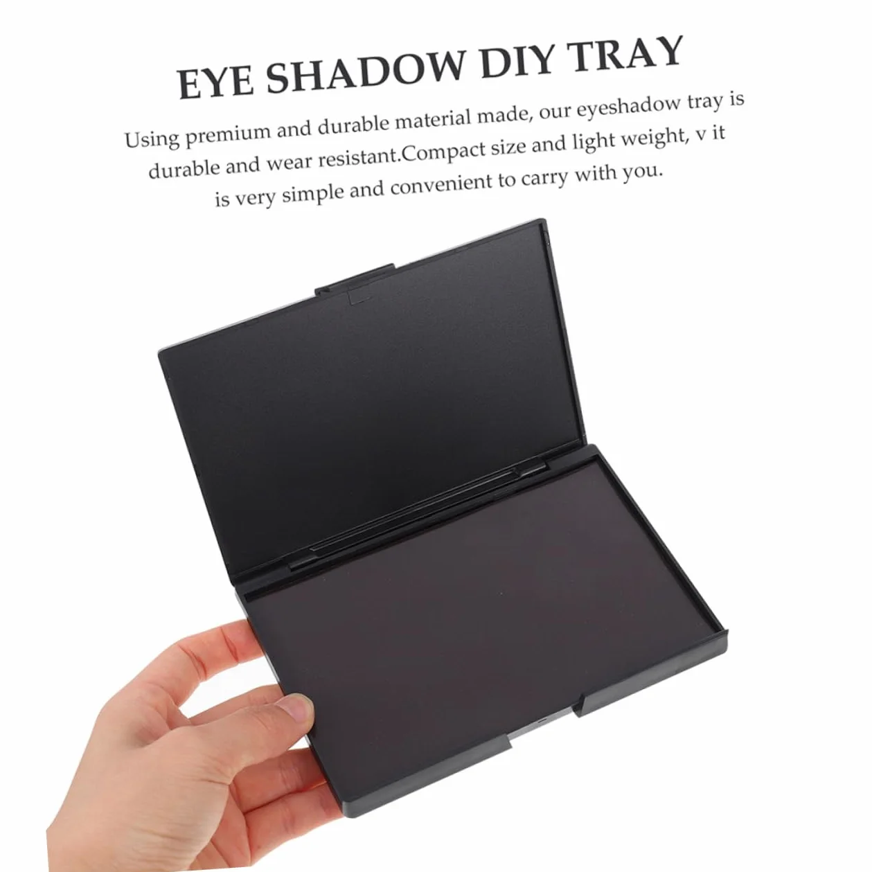 Bandejas Magnéticas para Sombras de Ojos Vacías de ABS, Portátiles y Ligeras