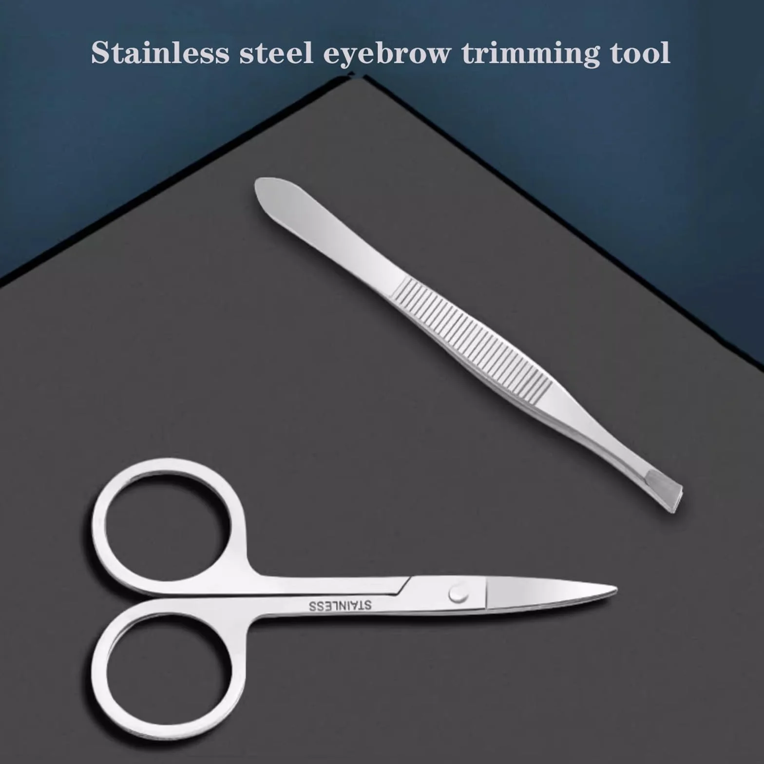 Juego de cortaúñas Juego de manicura Kit de pedicura profesional cortaúñas, 19 piezas Herramientas de cuidado de uñas de acero inoxidable Kit de aseo con estuche de cuero de viaje for hombres y mujere