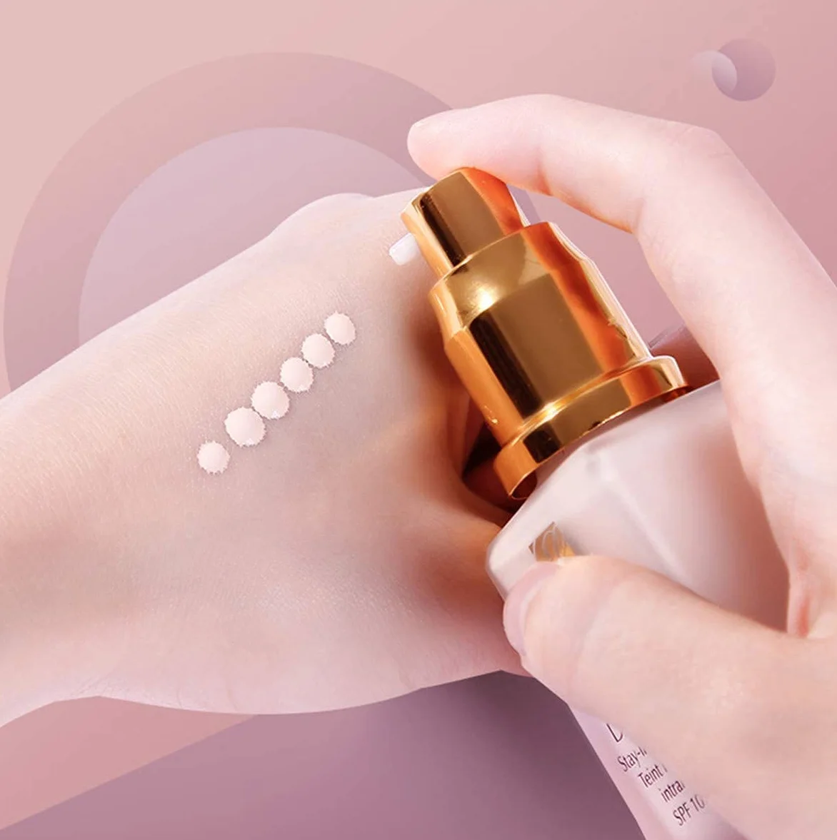 Bomba De La Foundation De Reemplazo,3 Piezas Cabezal dispensador de Repuesto Bomba de contenedores Recargables para Estee Lauder Double Wear Foundation