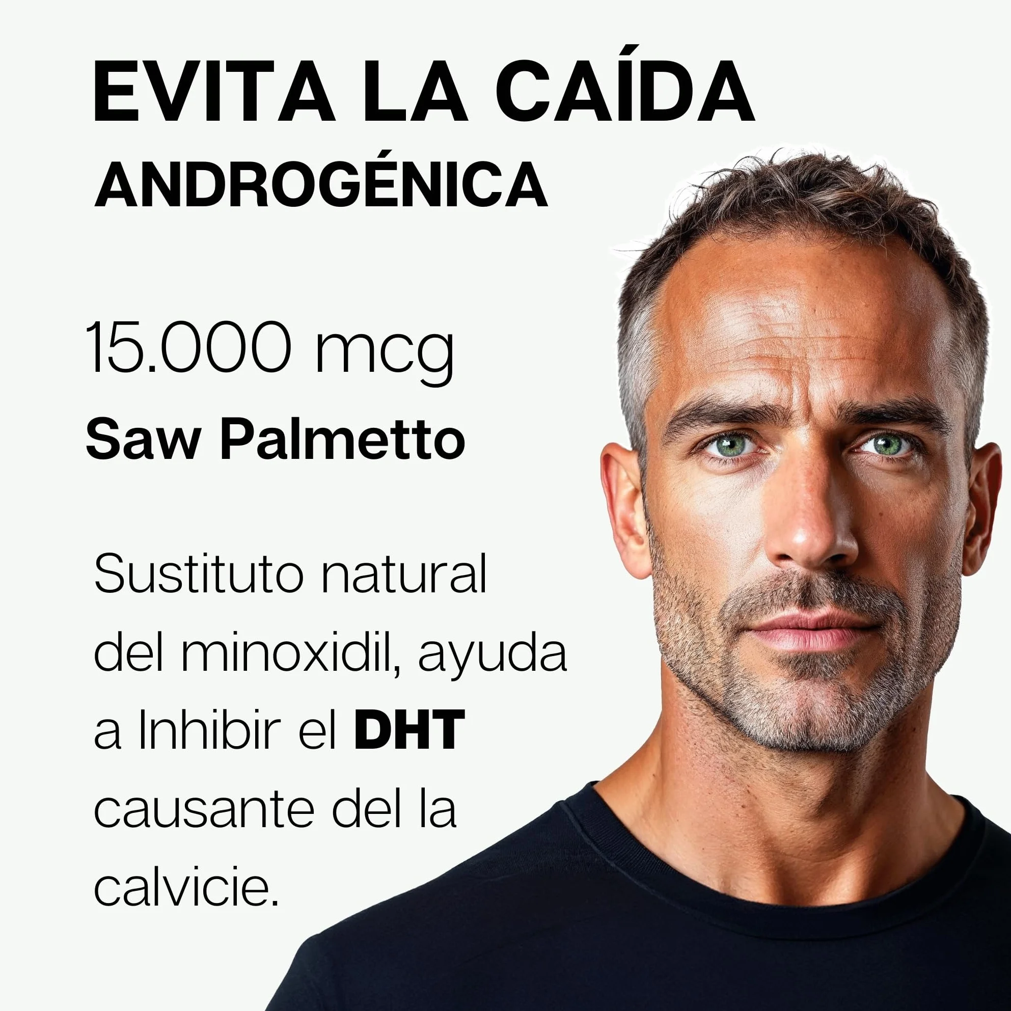 Champú Anticaída Hombre y Mujer con Biotina 10000 mcg, Saw Palmetto, Cafeína, Zinc, Crecimiento Capilar, pH 5.5 Sin Sulfatos 400 ml