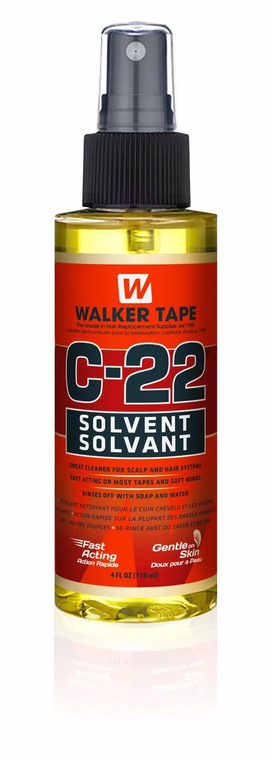 Removedor de adhesivo acción rápida para cuero cabelludo y cabello, suave con piel, 4 onzas líquidas