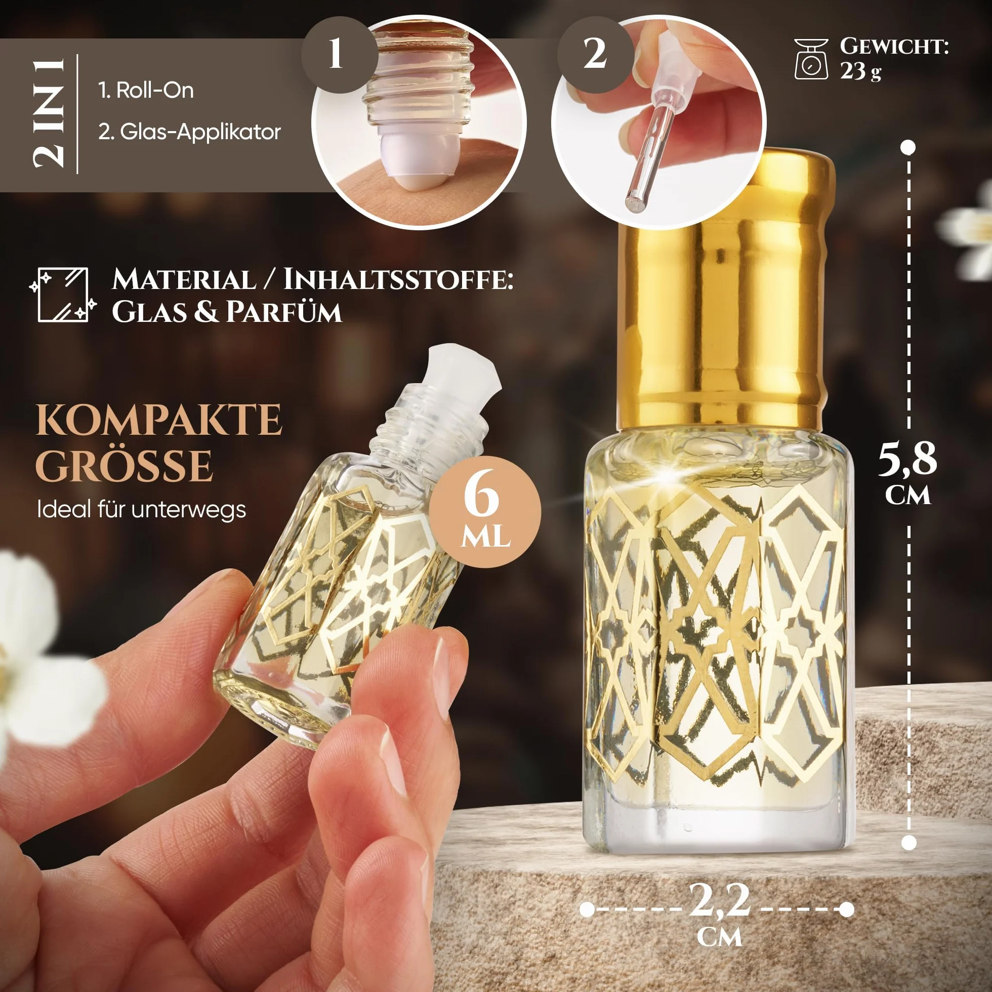 El-Musc Musc Coco 6 ml Perfume Coco Musk Fragancia Hombre Mujer