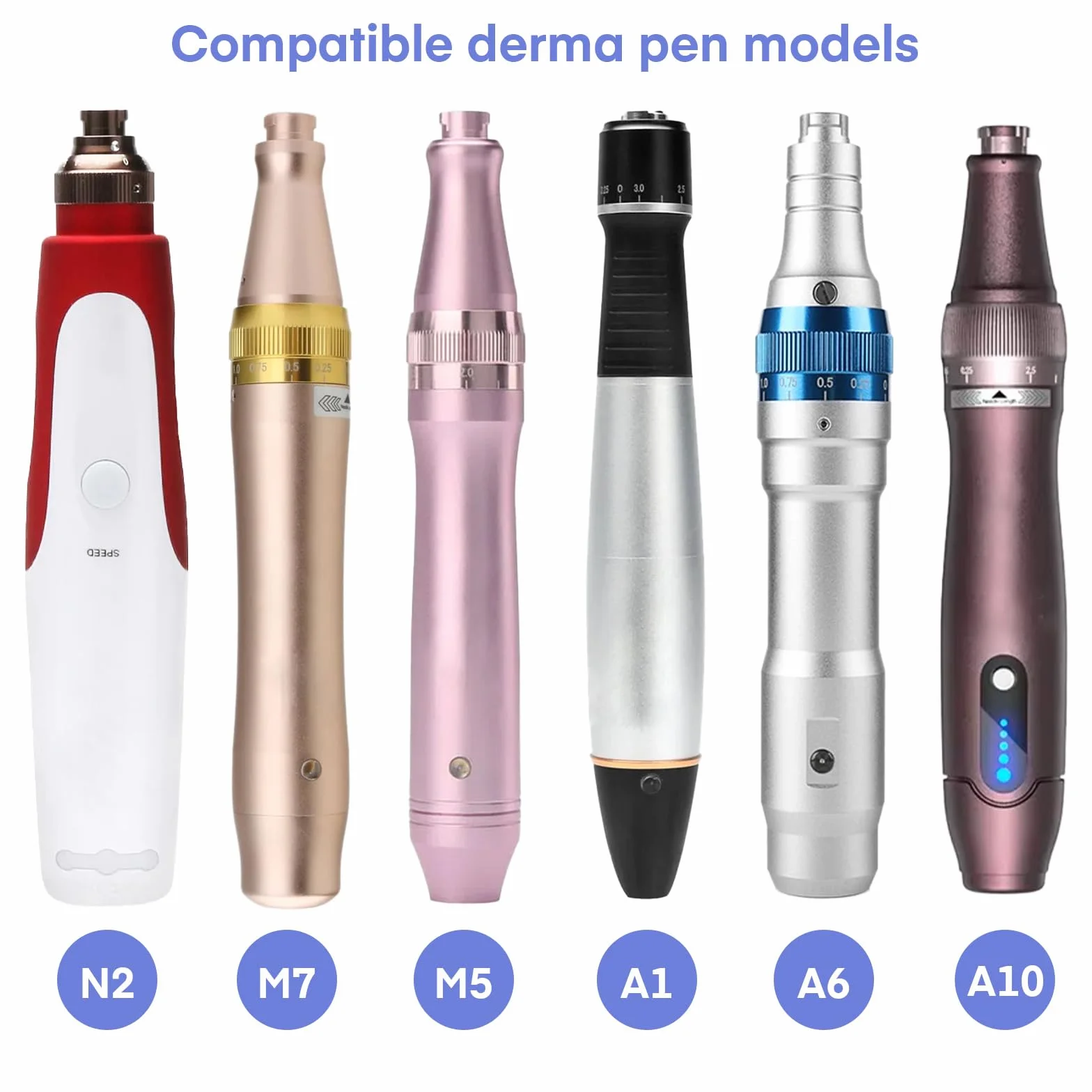 Agujas Dermapen 36 puntas Cartuchos Microneedling para Derma Pen ULTIMA A6 A10 M5 M7 Ranura Bayoneta