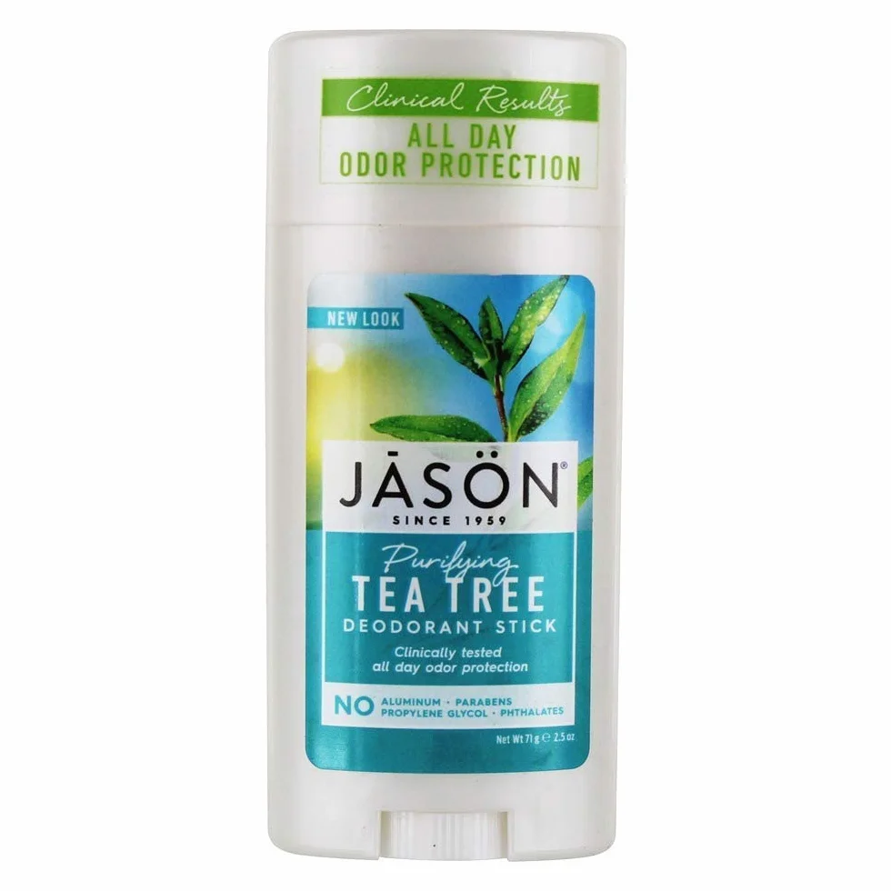 Jason Natural productos Tea Tree Desodorante Stick, 2.5 Ounce – -6 per caso.