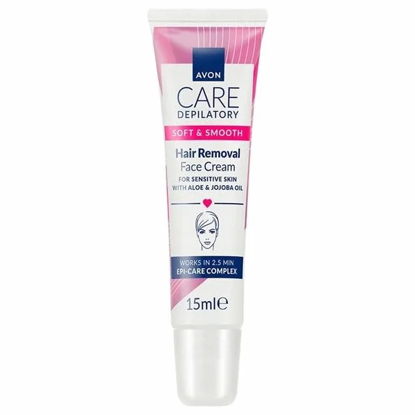 Avon Care Soft & Smooth Crema depilatoria facial 15 ml
