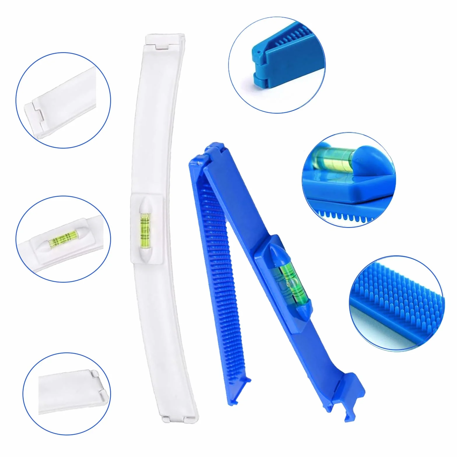 Cortapelos con Tijeras DIY, Clip de Ayuda para Flequillo Recto, Herramienta de Corte de Cabello