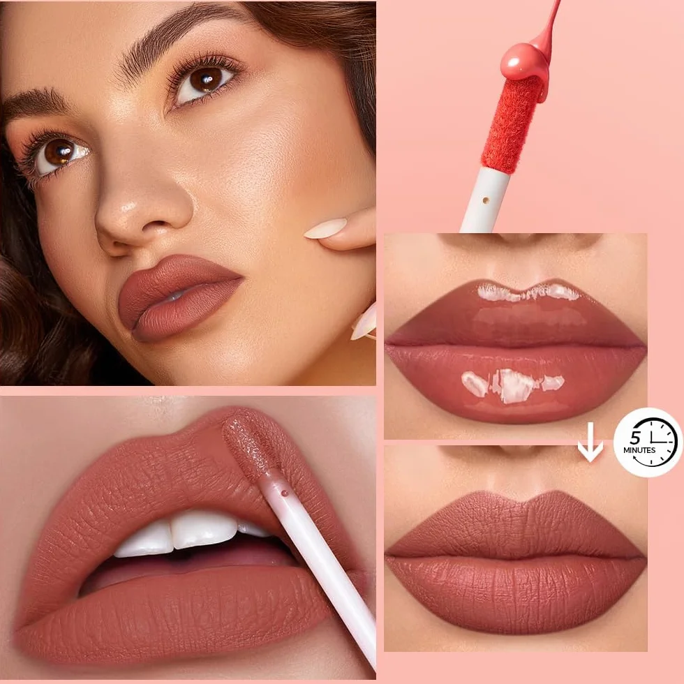 Set de maquillaje de labios resistente al agua 12 colores
