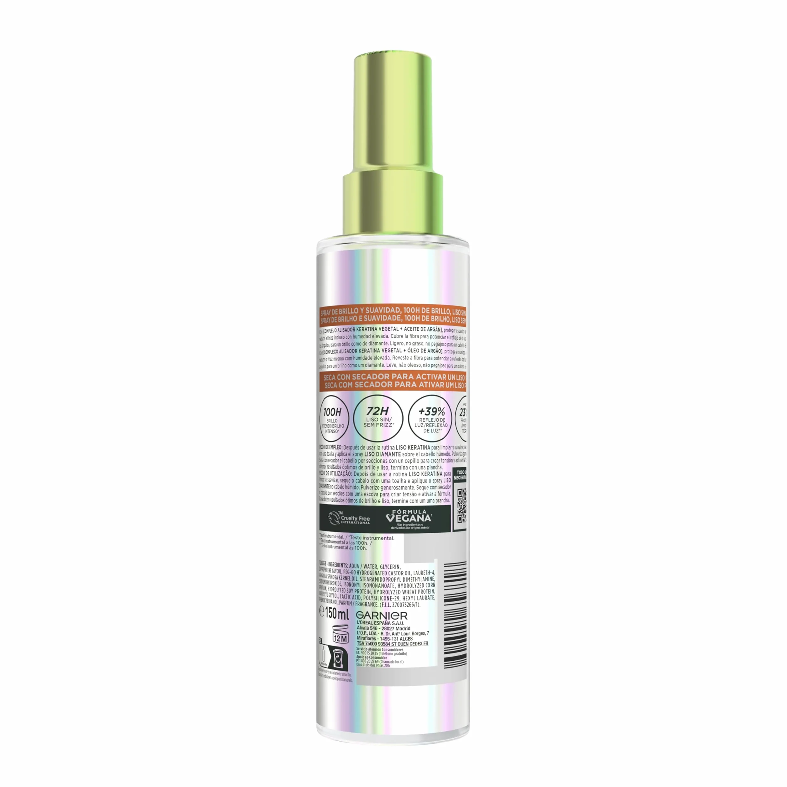 GAR FRU DIAMOND SLEEK SP150ML 550