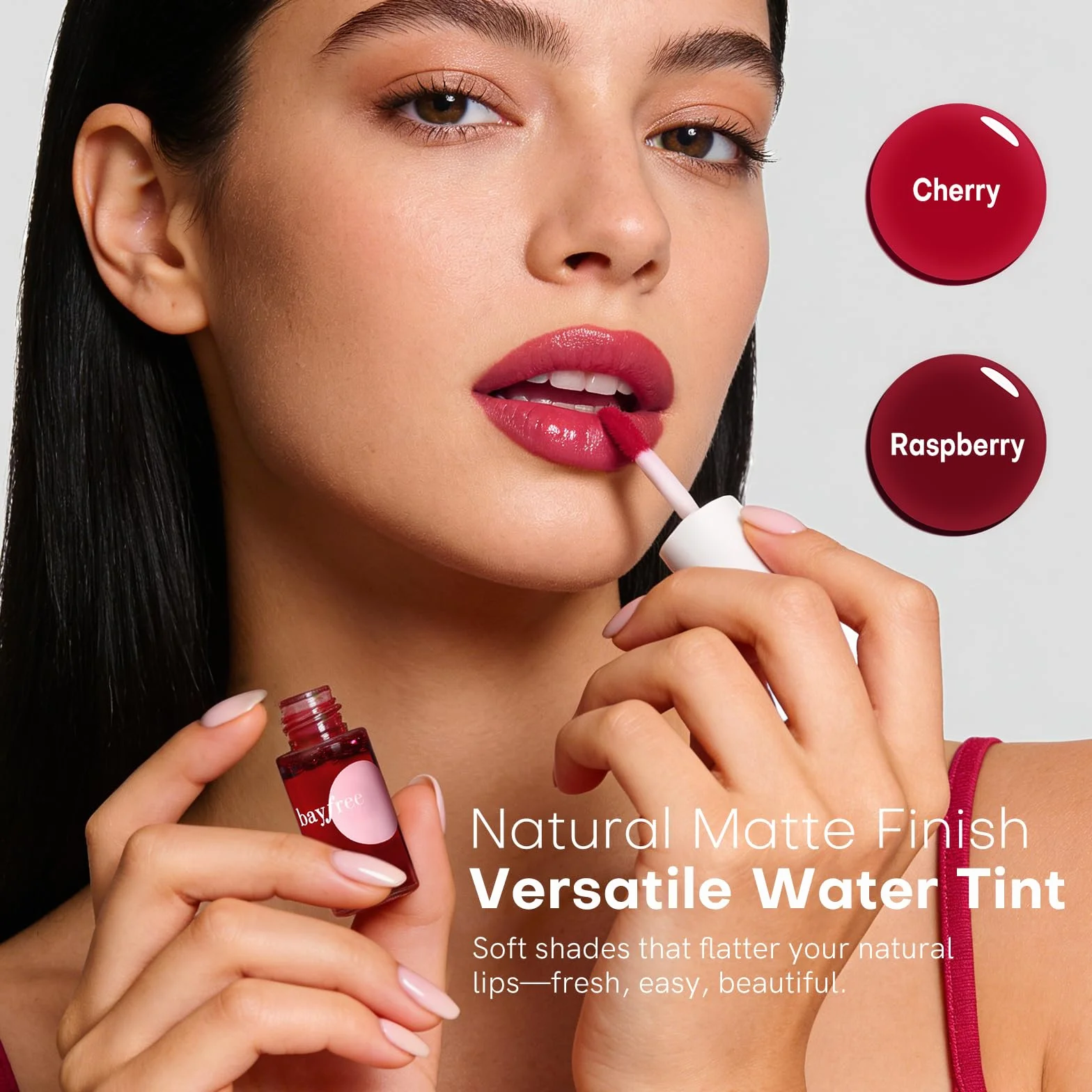 bayfree Lip Tint Stain Set, Tinte de Labios, Mini Barra de Labios Líquida
