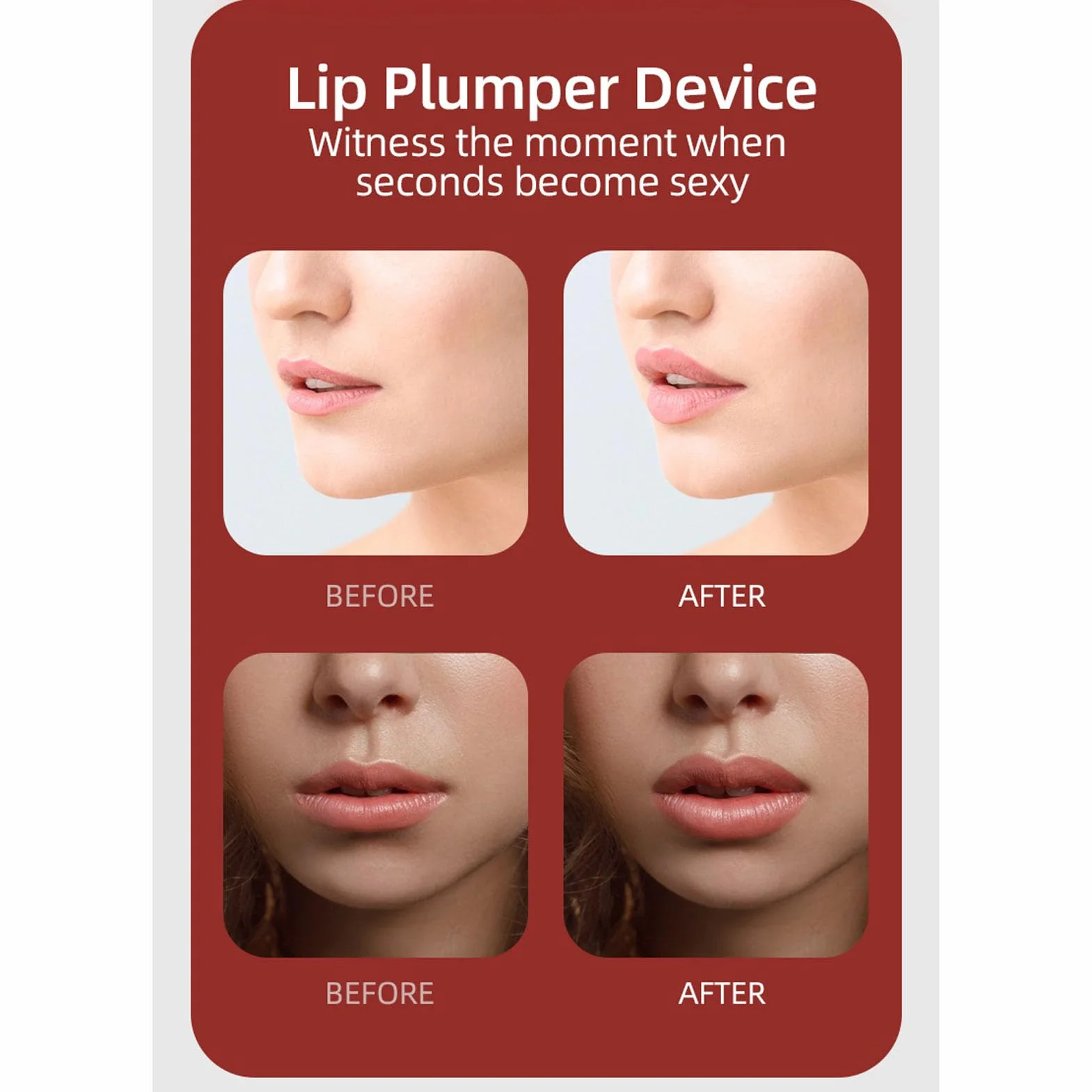 Dispositivo de Plumer de Labios Eléctrico para Mujeres