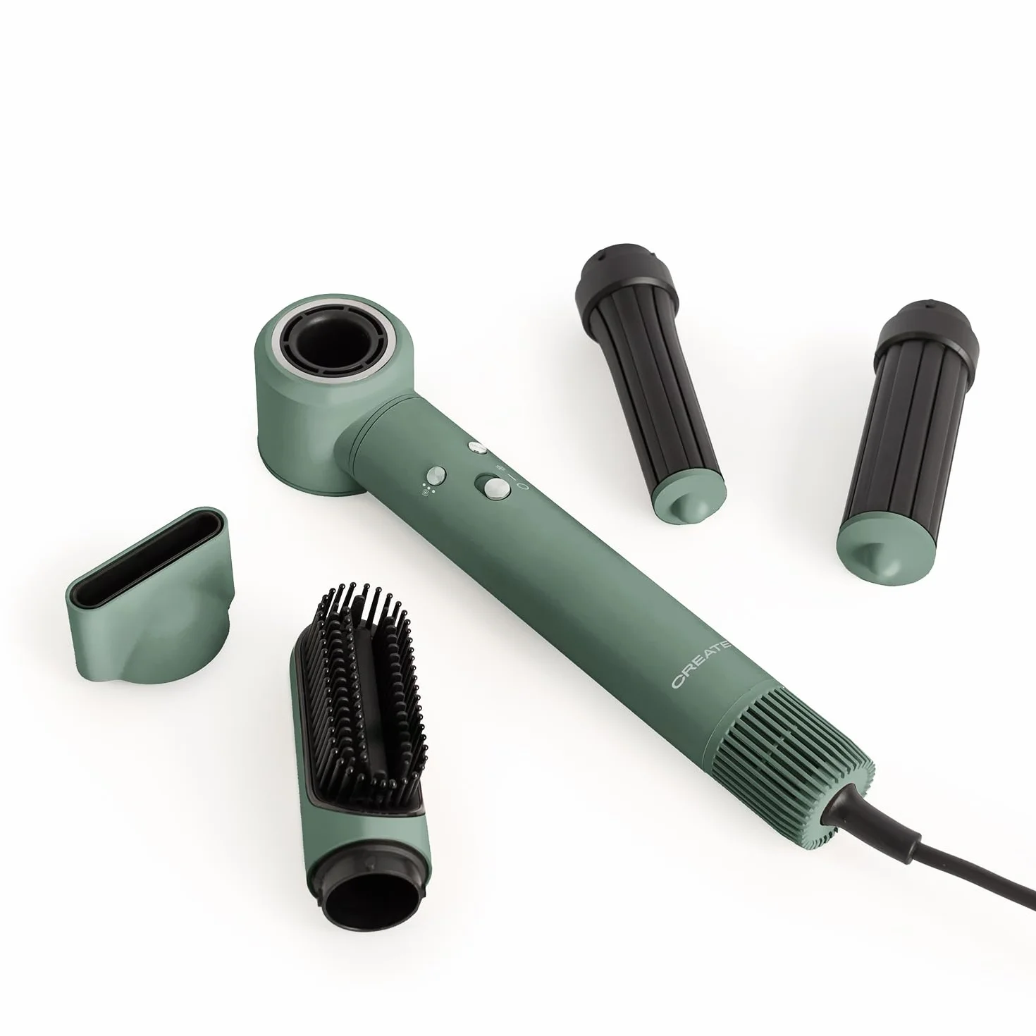 CREATE/ION STYLER PRO Cepillo de aire secador y moldeador iónico 5 en 1 Motor Brushless 1300W