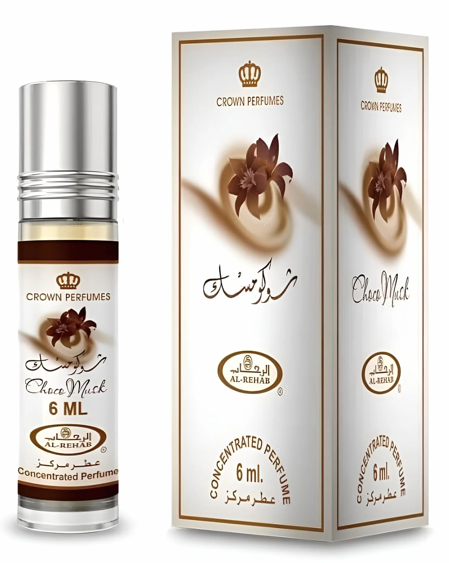 Al Rehab Choco Musk Perfume de almizcle 6 ml aceite