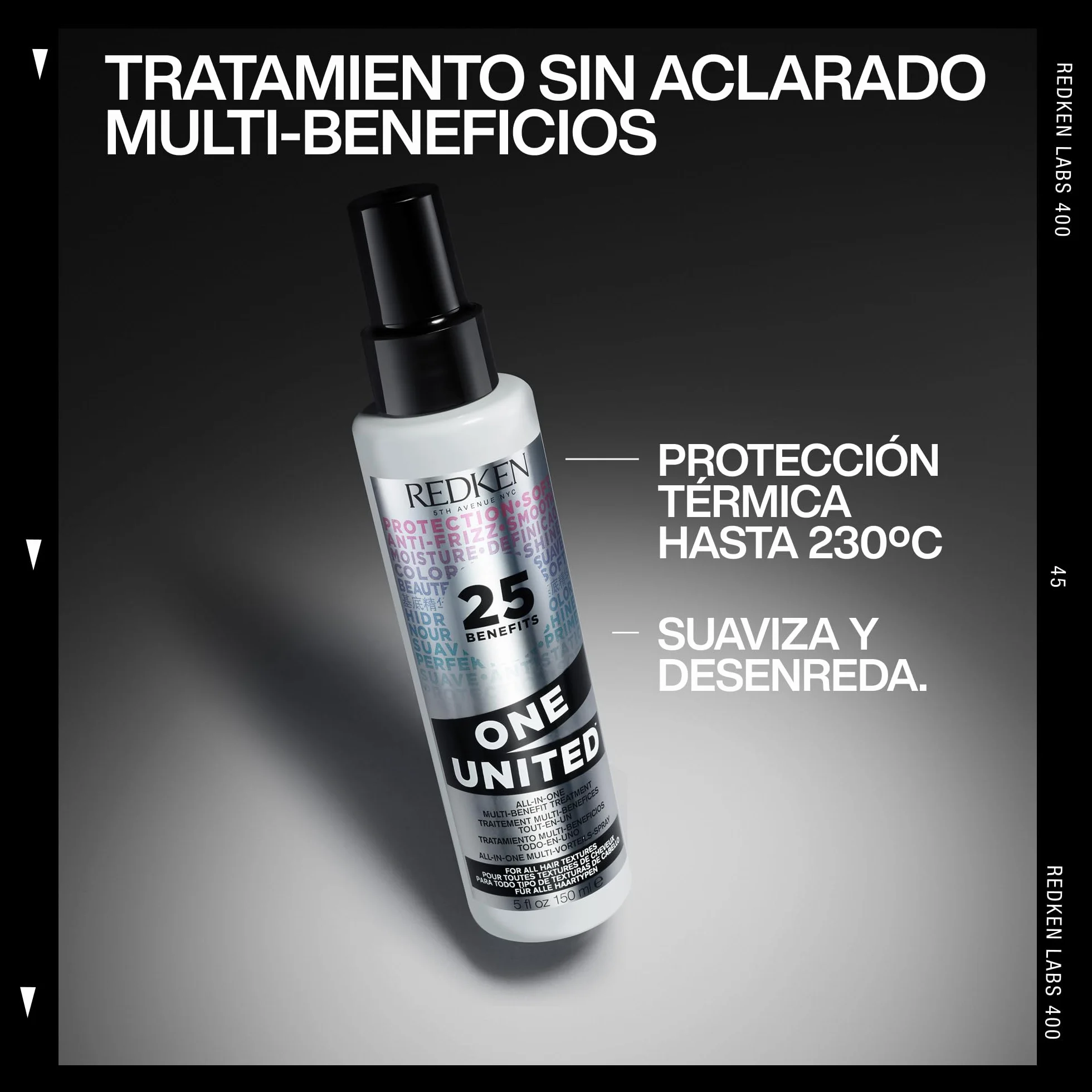 Redken One United Spray Multibeneficios Termoprotector Desenredante 150 ml