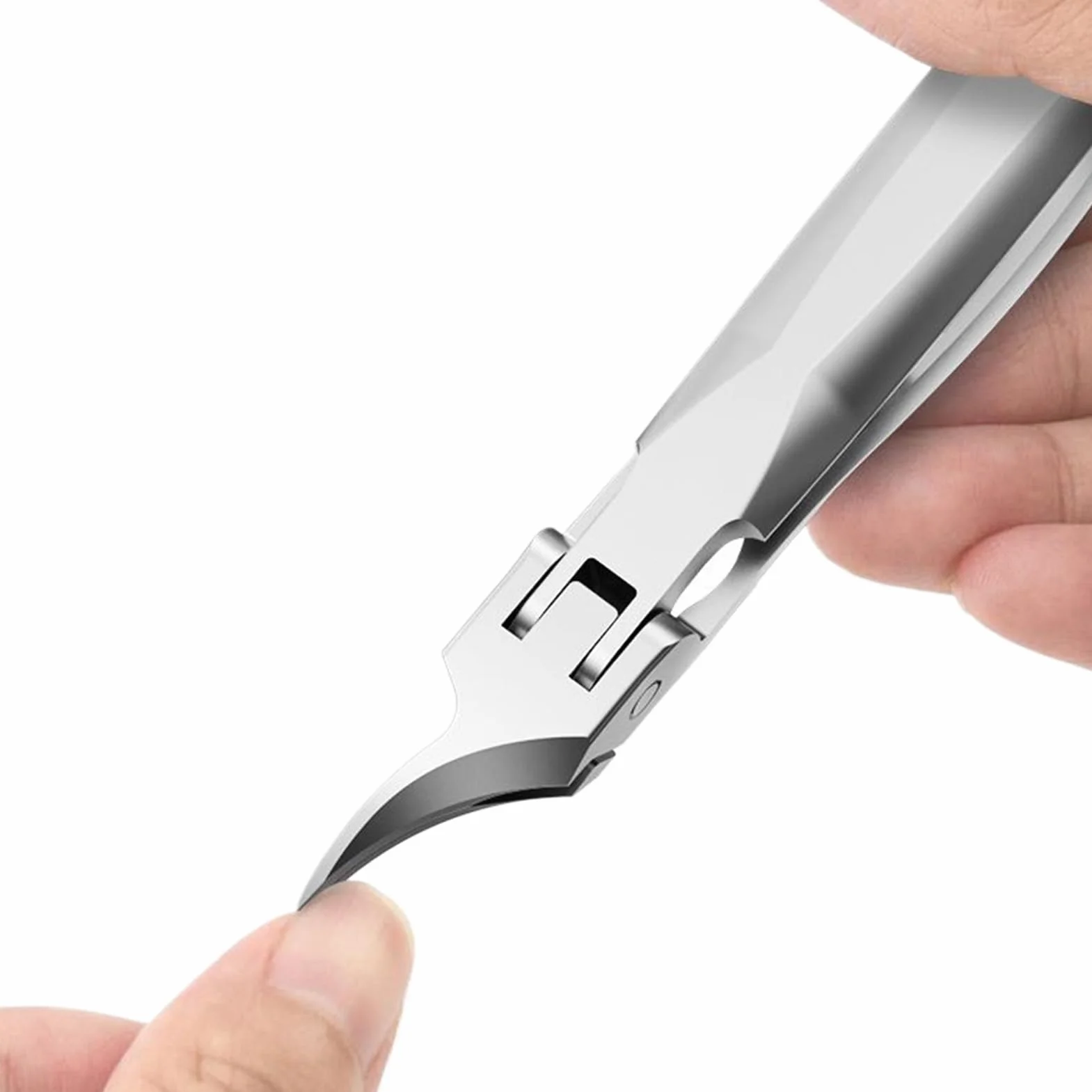 Cortauñas para Personas Mayores de Acero Inoxidable - Cortauñas para Uñas de los Pies