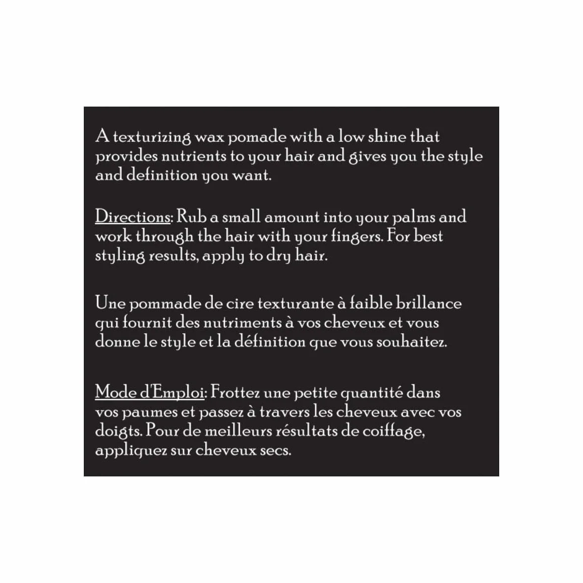 Brickell Men's Pomada Moldeadora Natural Texturizante 2 oz